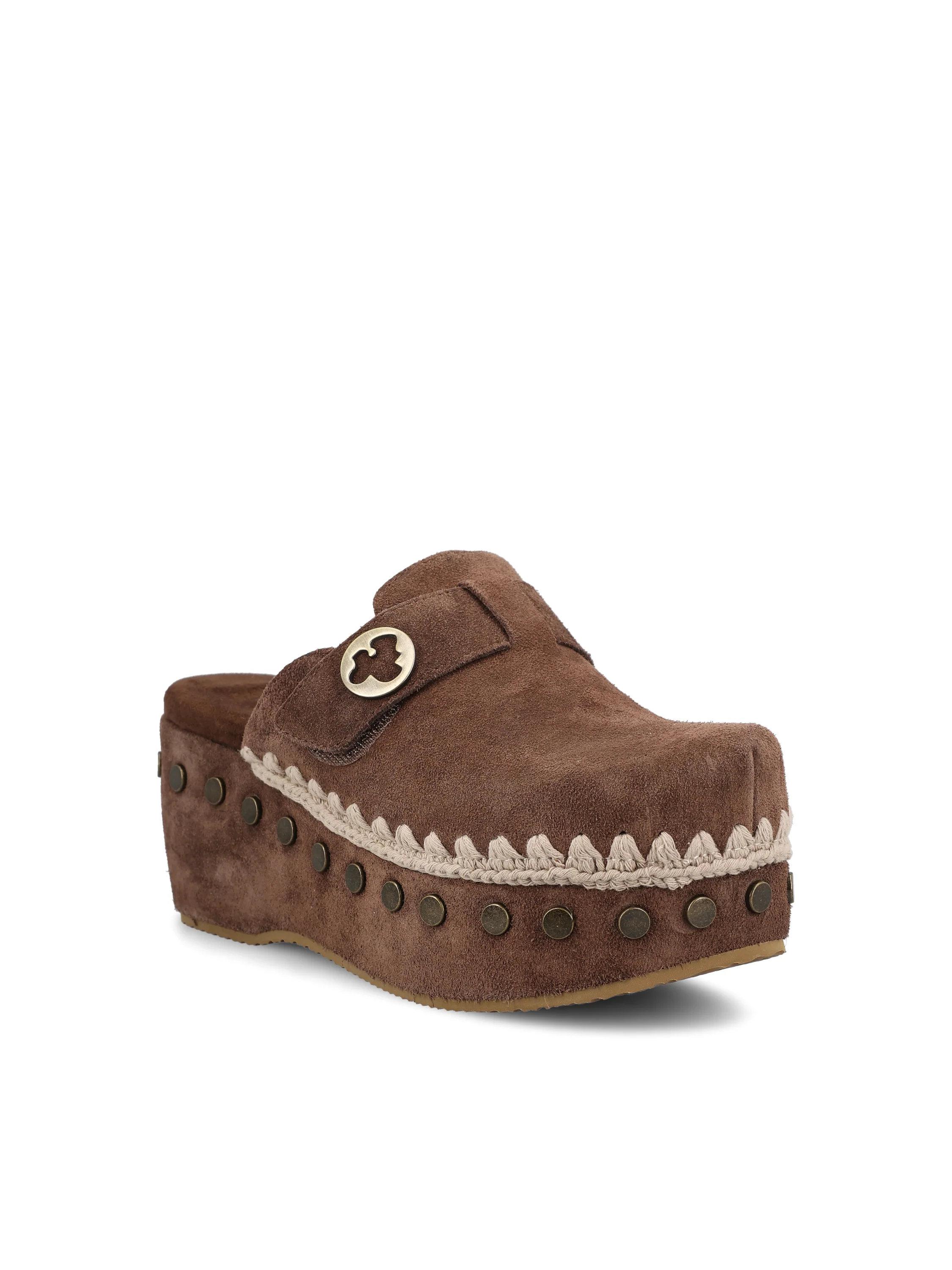 Clog realizzate in suede. SW611001A DPB MOU 