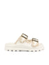 Sandali realizzati in materiale sintetico. SW661001N WHI MOU 