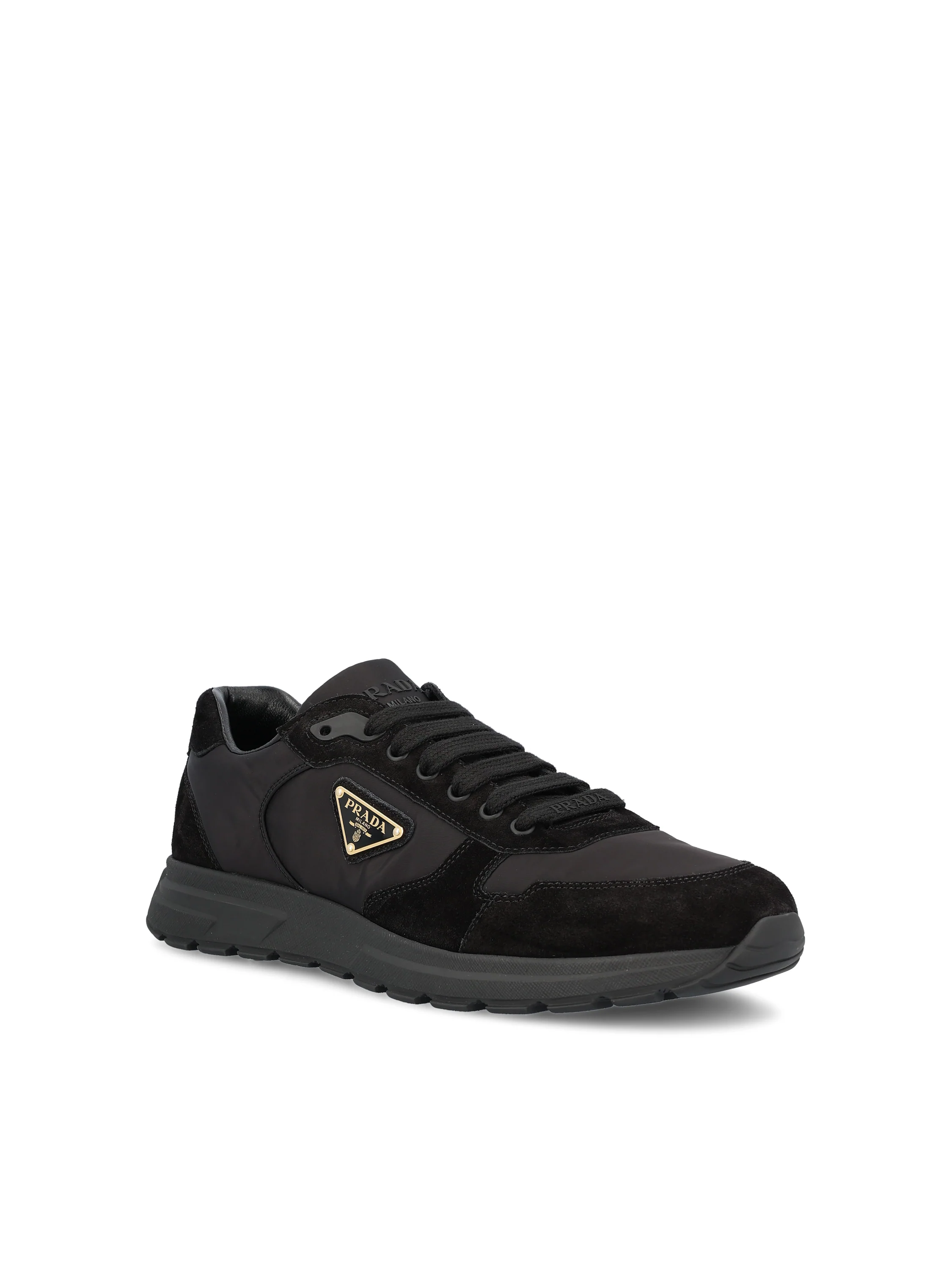 Sneakers in re-nylon e pelle scamosciata. 2EE436 D7CF0002 PRADA