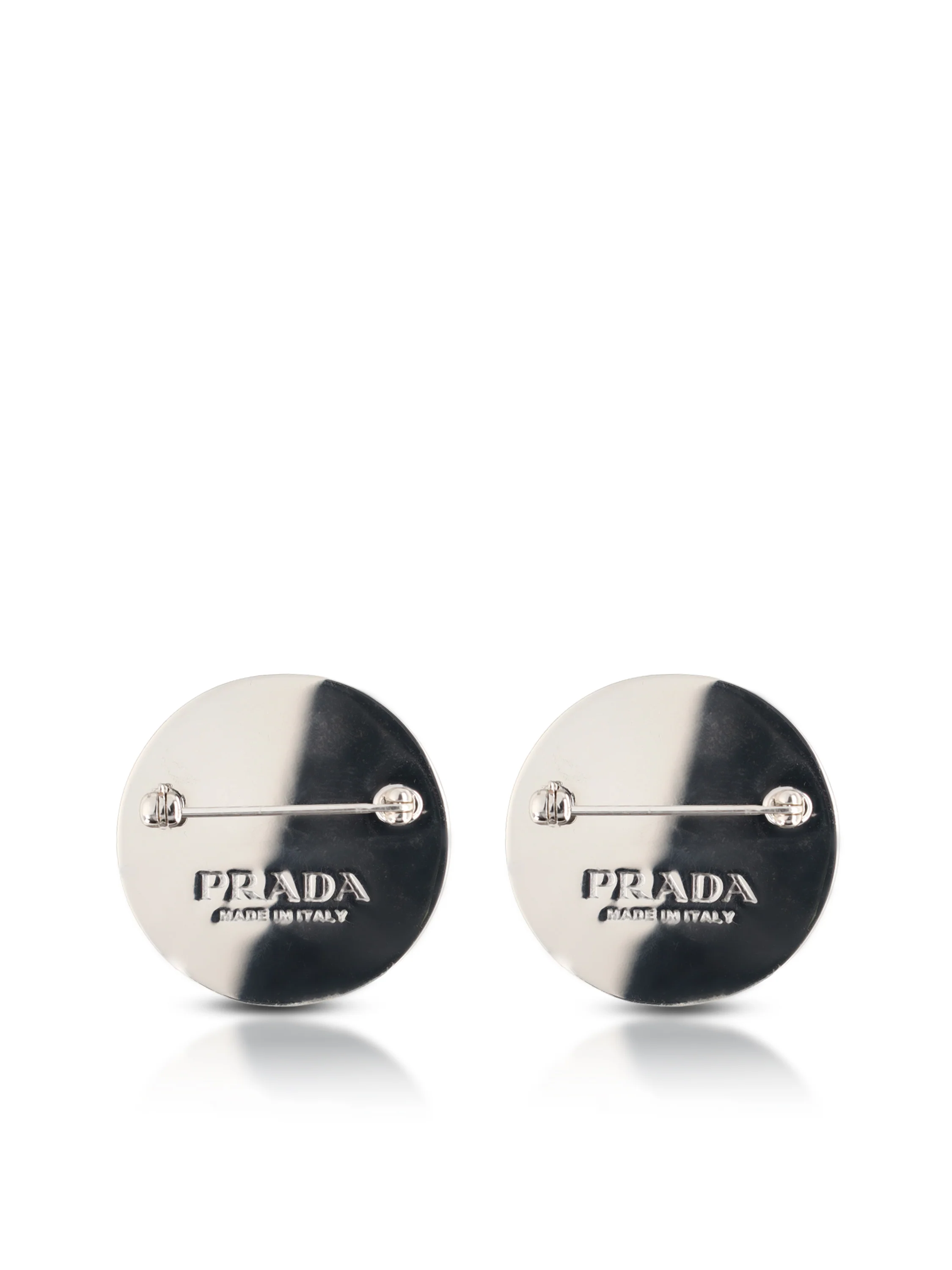 Spille realizzate in metallo. 2IS147 2HFGF0964 PRADA