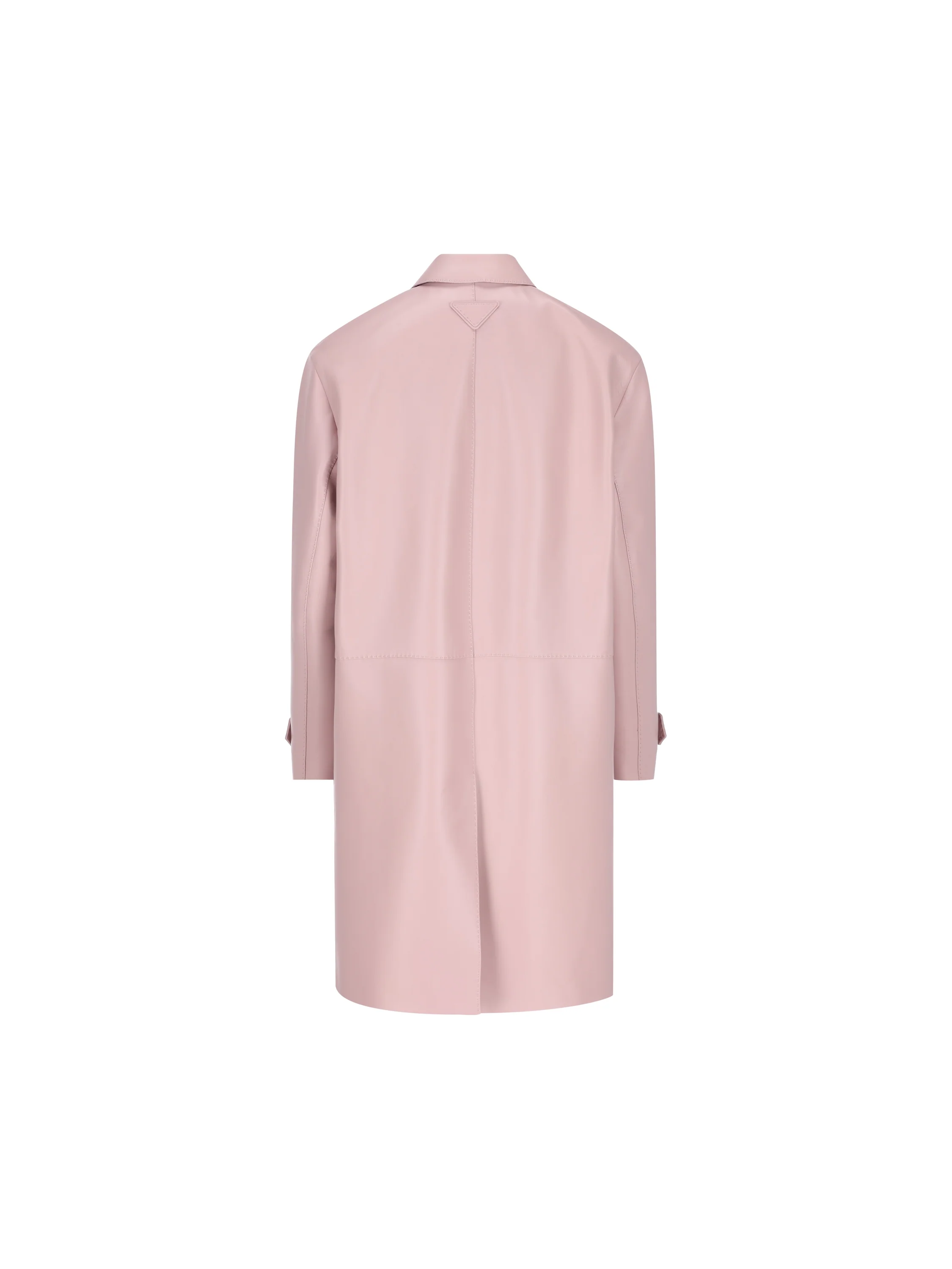 Cappotto realizzato in pelle di agnello. 56A245 19QRF0E18 PRADA