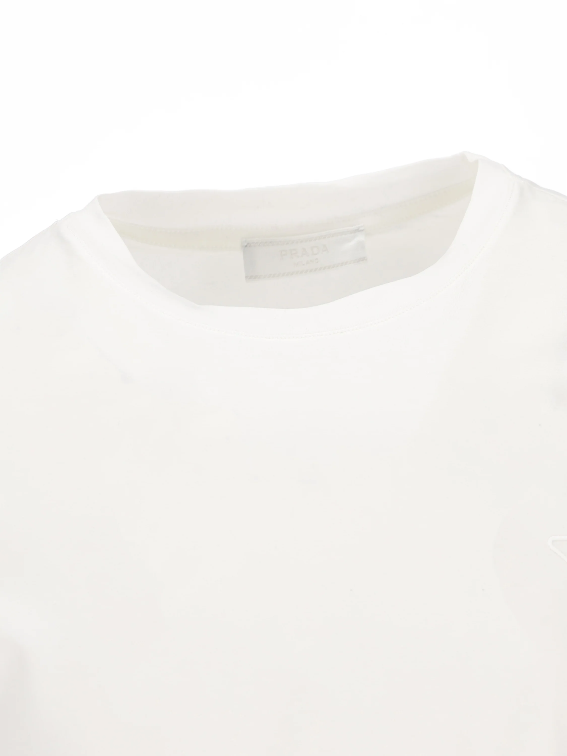 T-shirt realizzata in cotone. UJN712 152YF0009 PRADA 