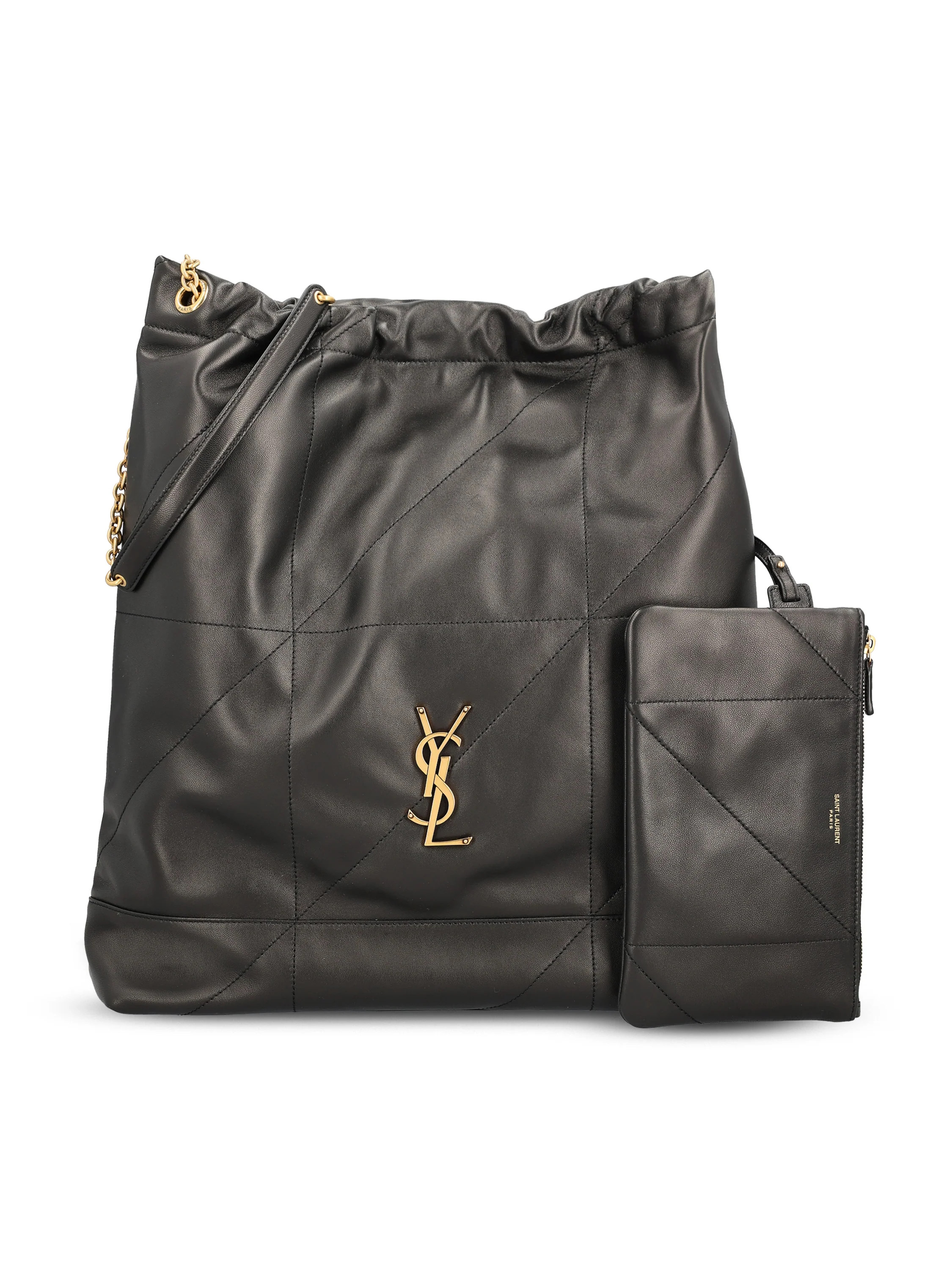 Borsa realizzata in pelle di agnello. 828350 AAB321000 SAINT LAURENT 