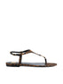Sandali realizzati in viscosa e ottone. 860715 AAC9X2038 SAINT LAURENT 