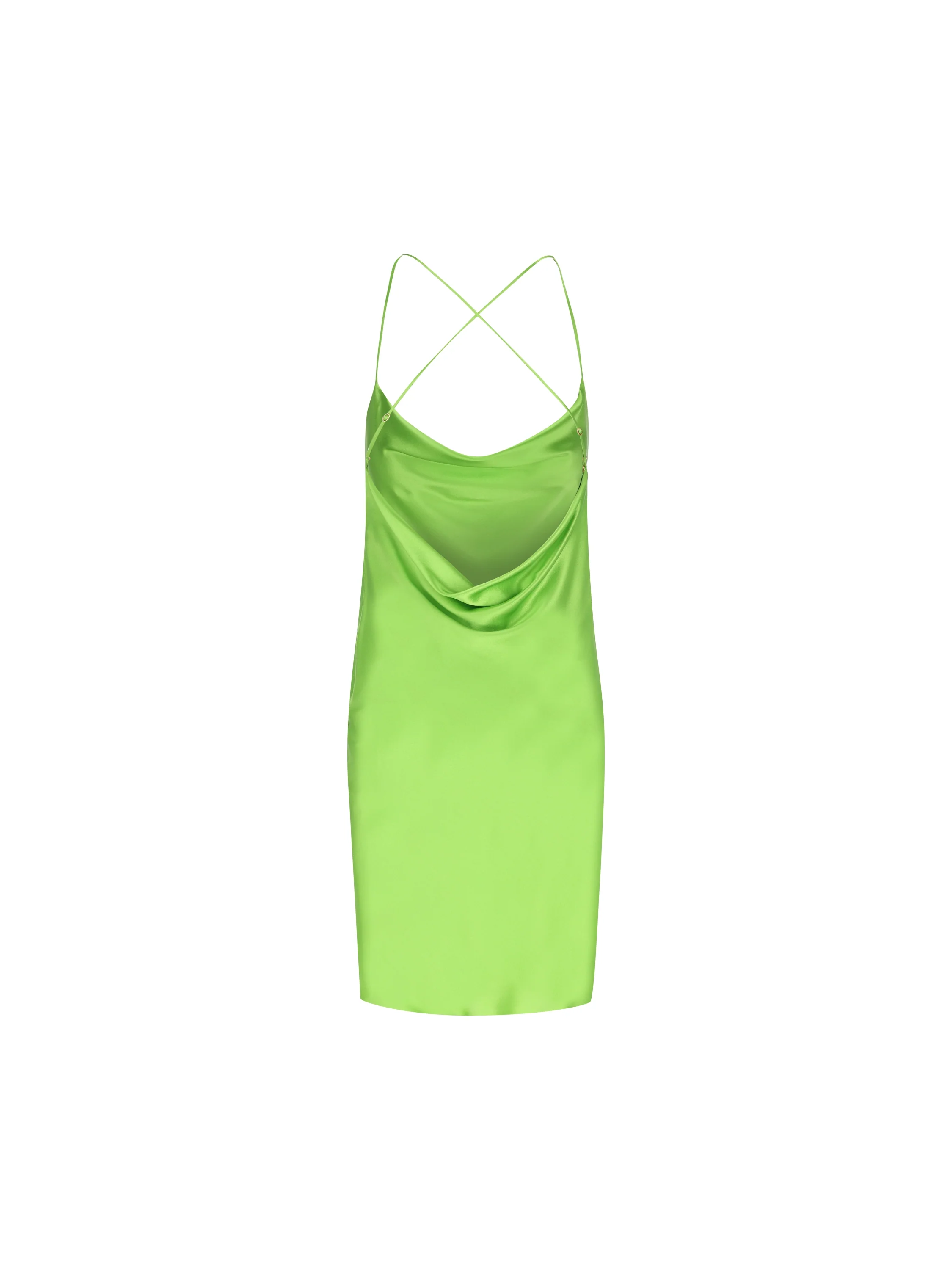 Abito realizzato in seta. 861314 Y7G273104 SAINT LAURENT