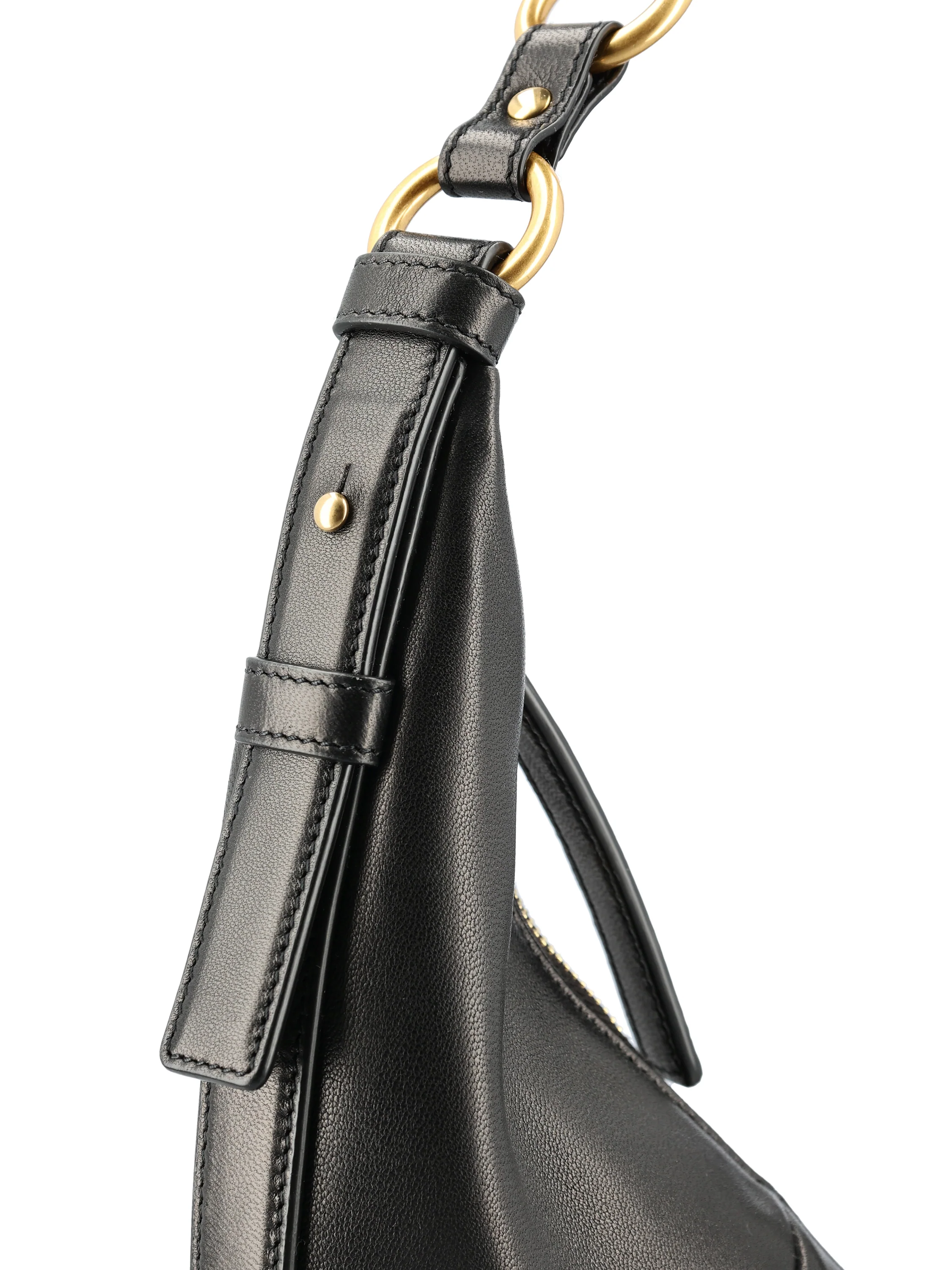 Borsa Hobo Saharienne Saint Laurent in pelle di agnello 862365 AAGDF1000 SAINT LAURENT 