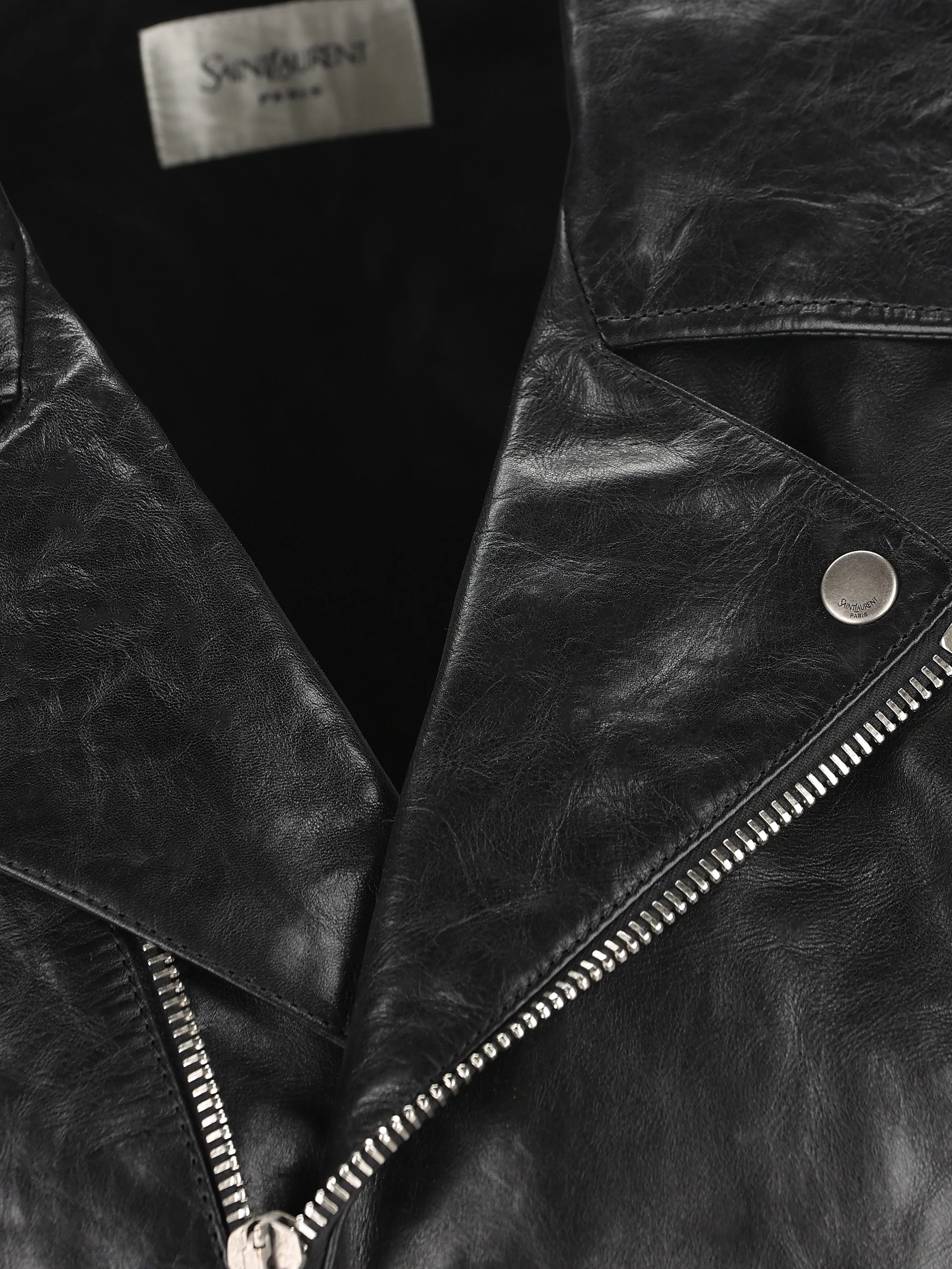 Gilet realizzato in pelle. 865045 YCUS21000 SAINT LAURENT 