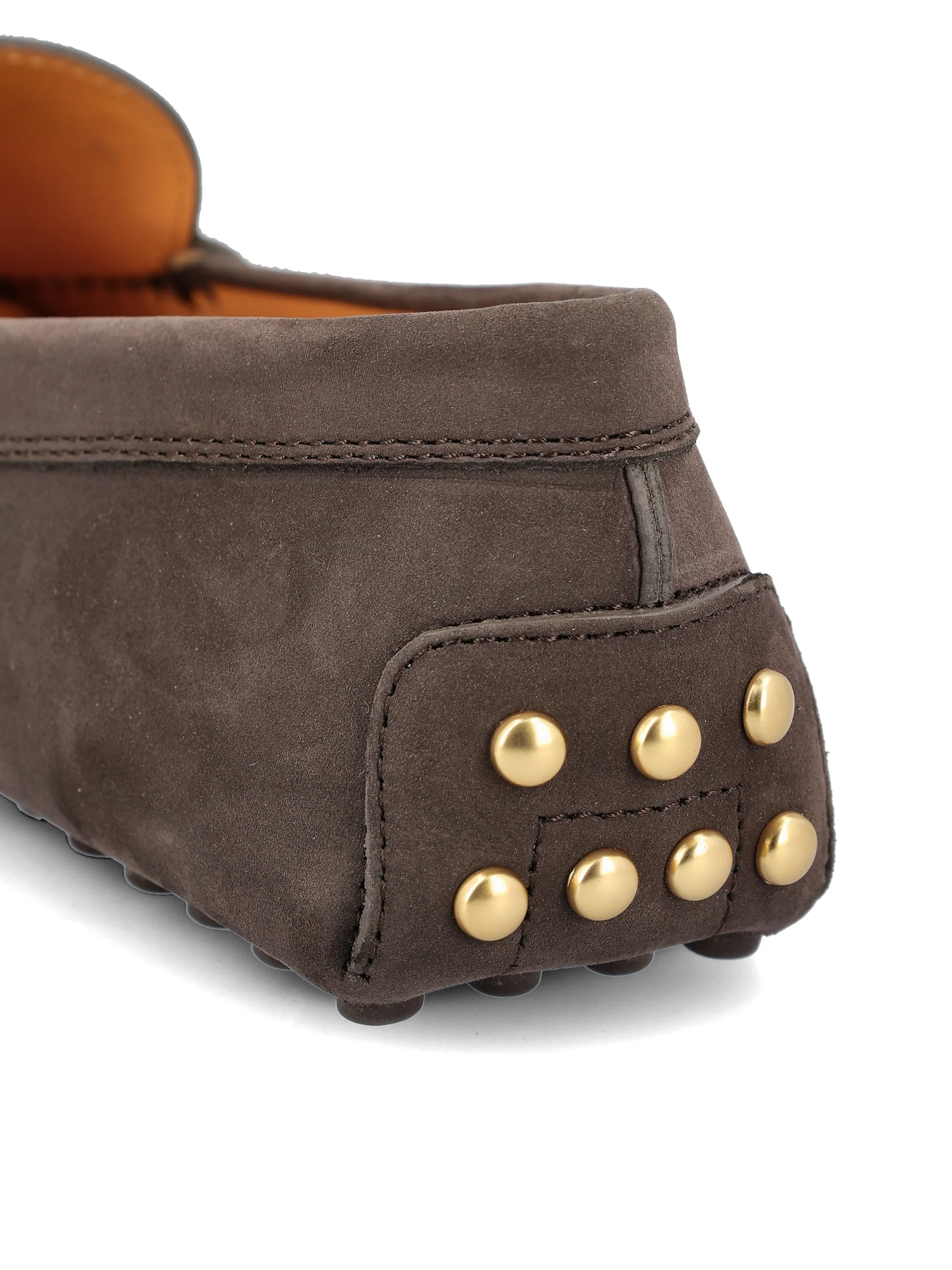 Gommino realizzato in pelle di vitello scamosciata. XXW22L0KA20UFQ S808 TOD'S