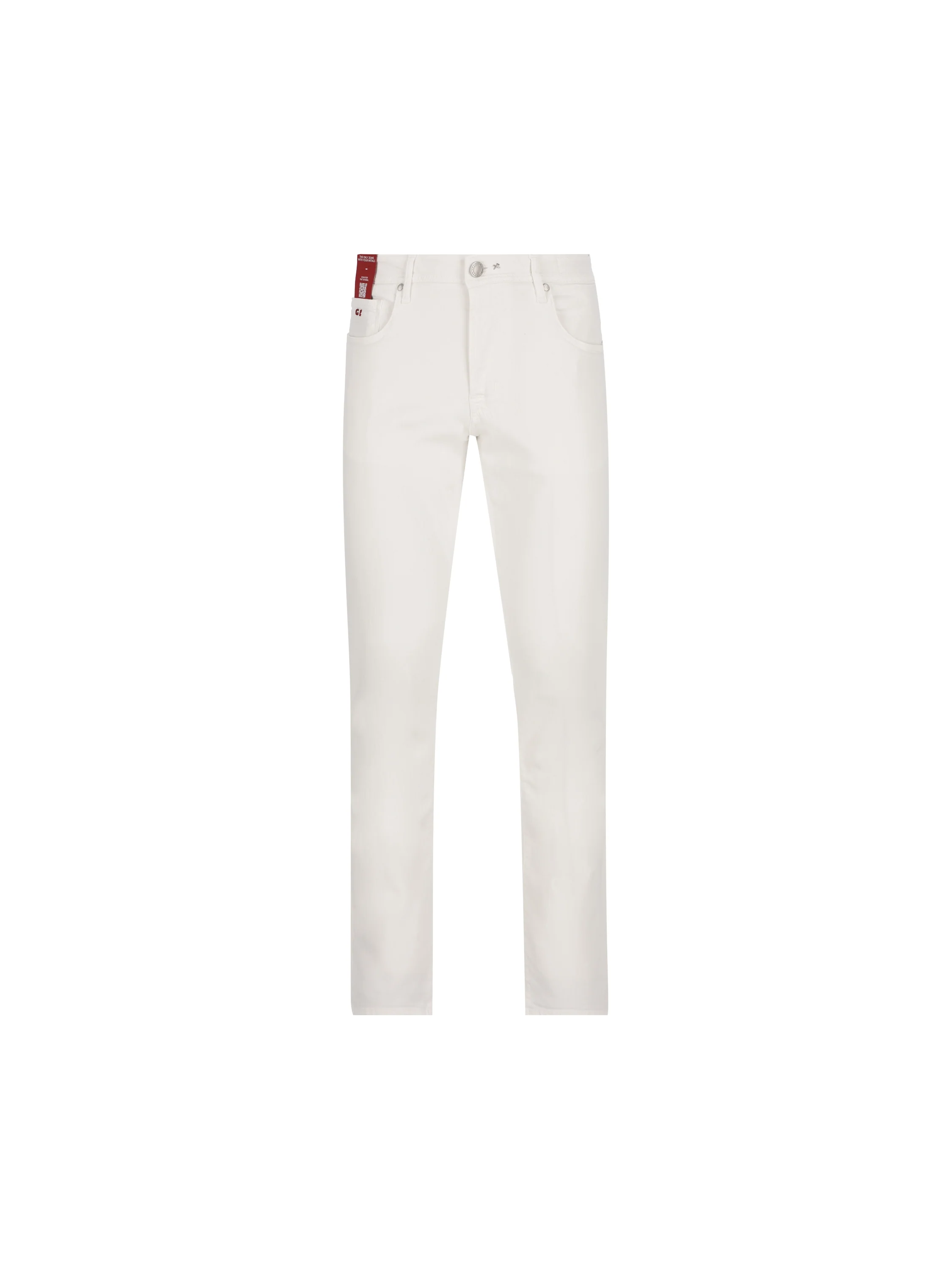 Pantaloni realizzati in cotone. MICHELANGELO BBBSWHITE TRAMAROSSA 