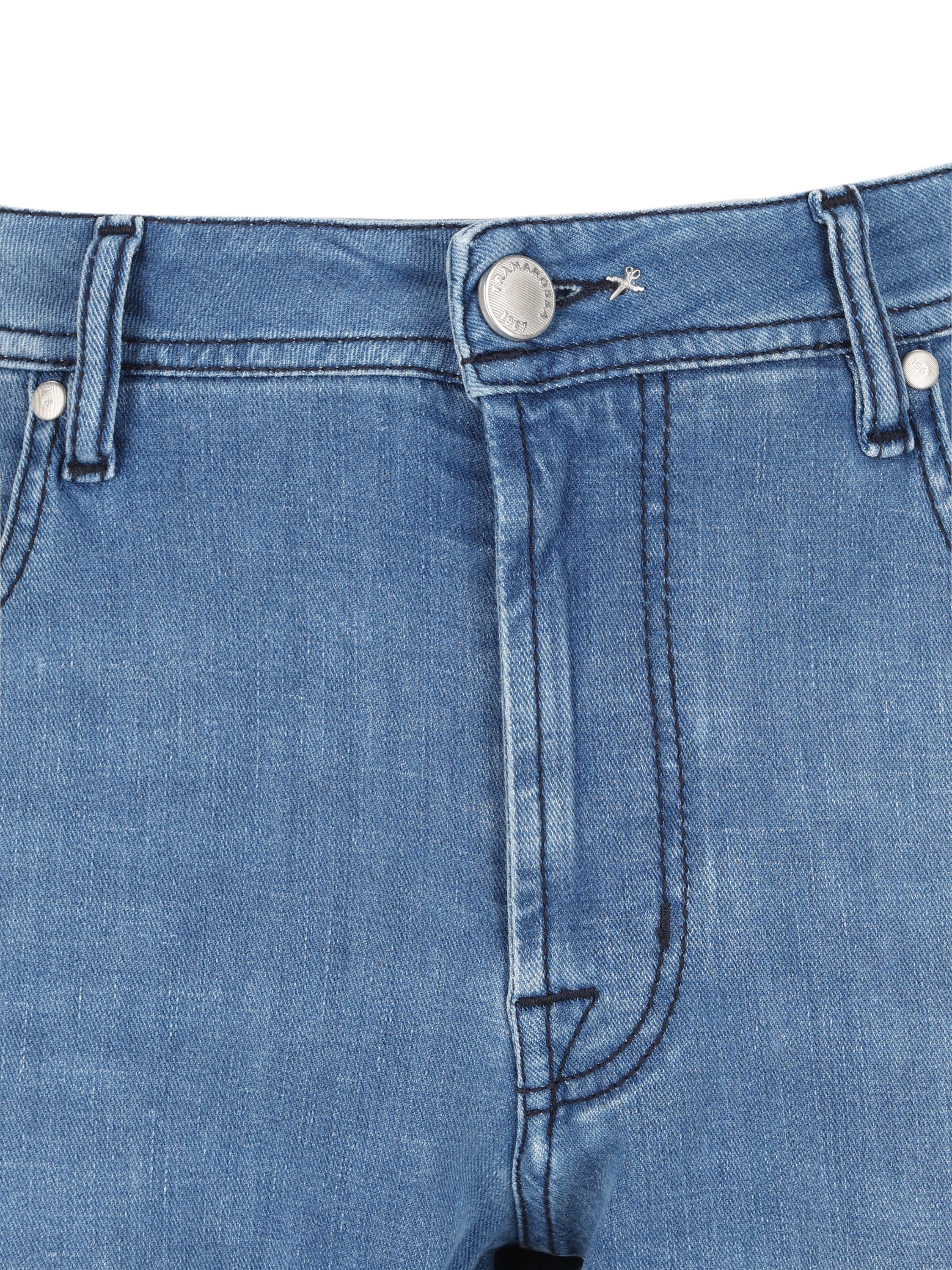 Pantaloni realizzati in cotone. MICHELANGELO DBCSBLUE TRAMAROSSA 