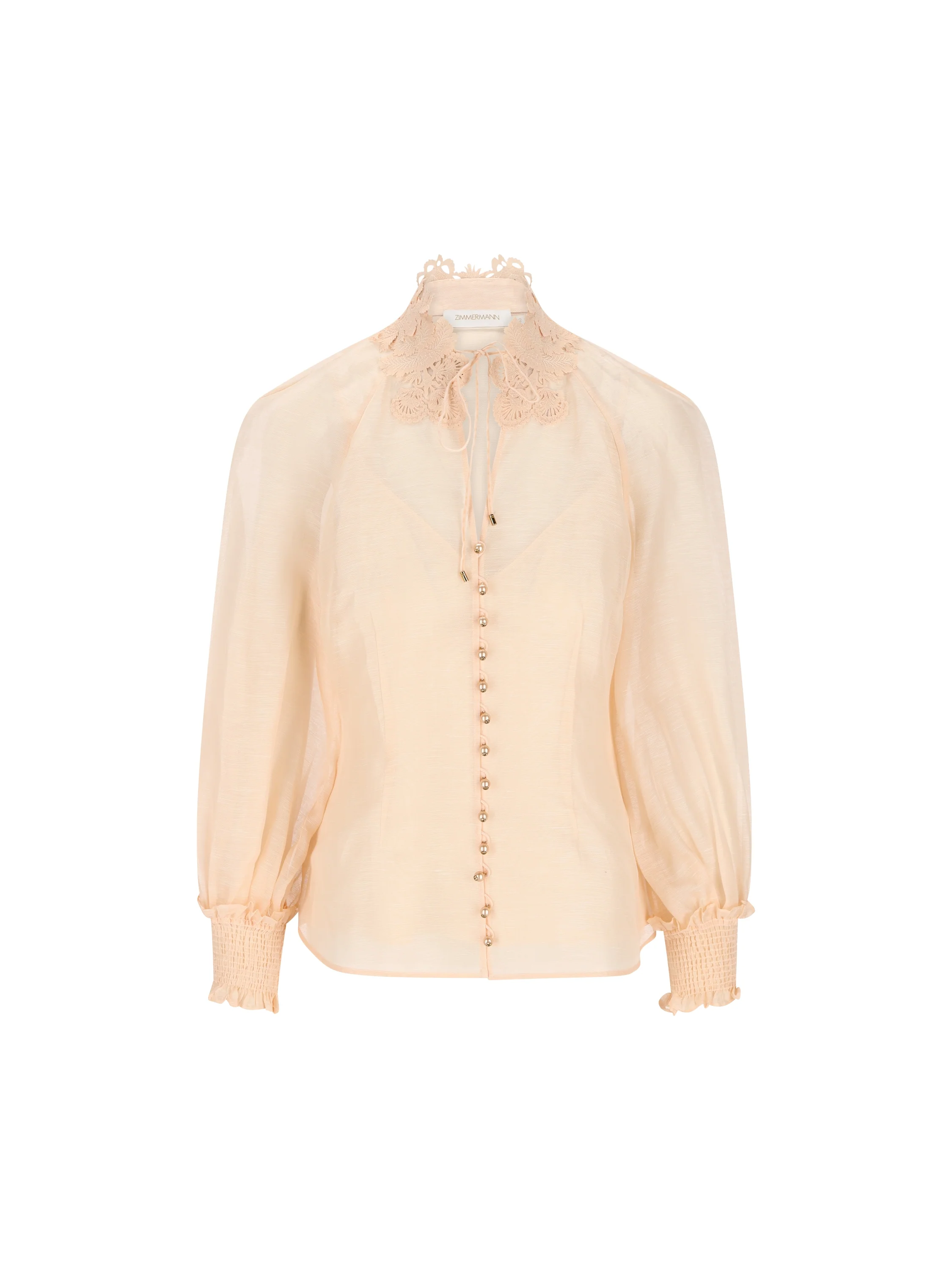 Camicia realizzata in misto seta e lino. 7121TC261 PEH ZIMMERMANN 
