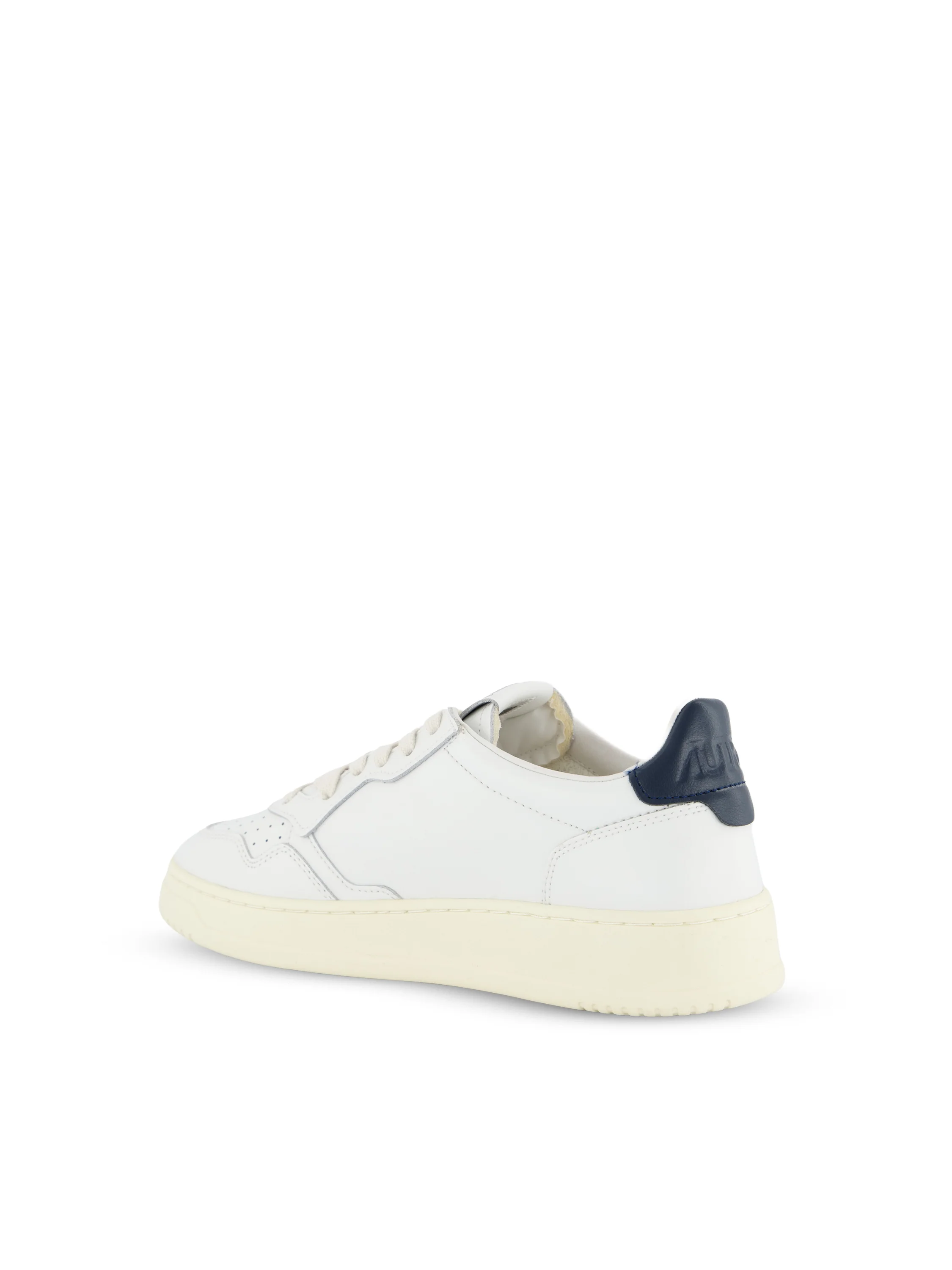 Sneakers Medalist Low in pelle bianca e space AULM LL12 AUTRY 