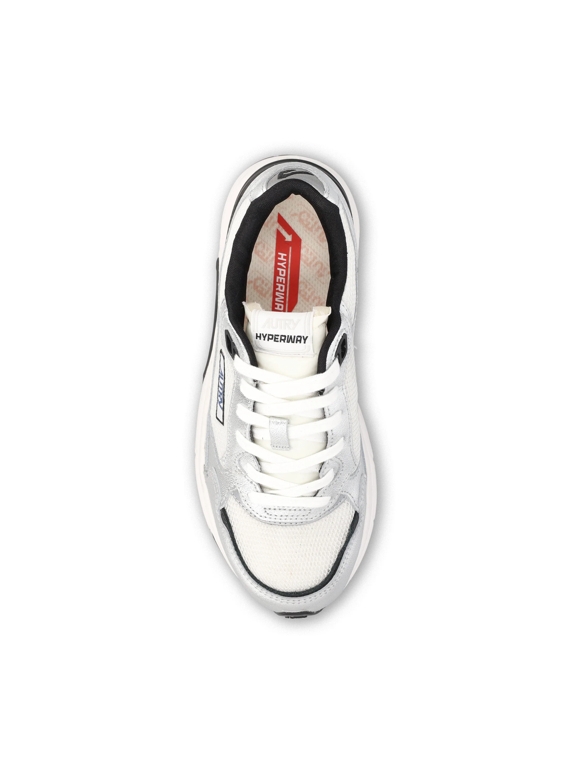Sneakers realizzate in pelle e mesh. HYLW IC02 AUTRY 