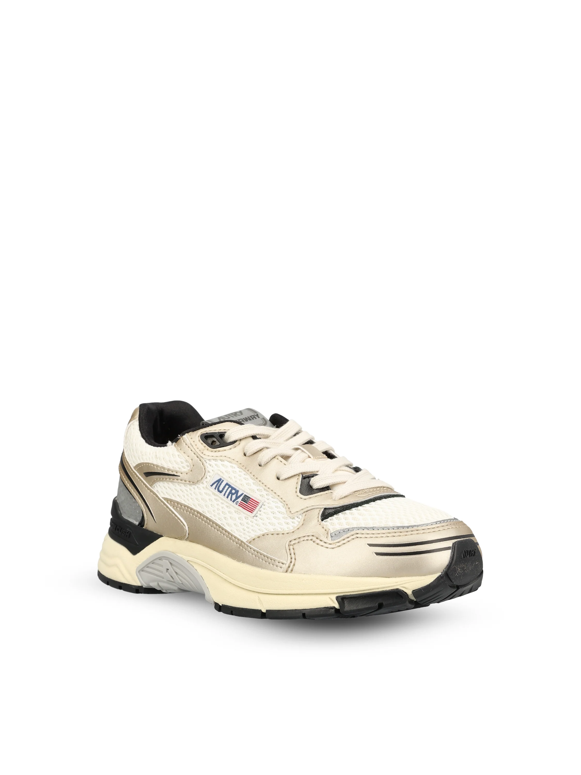Sneakers realizzate in pelle e mesh. HYLW MV12 AUTRY