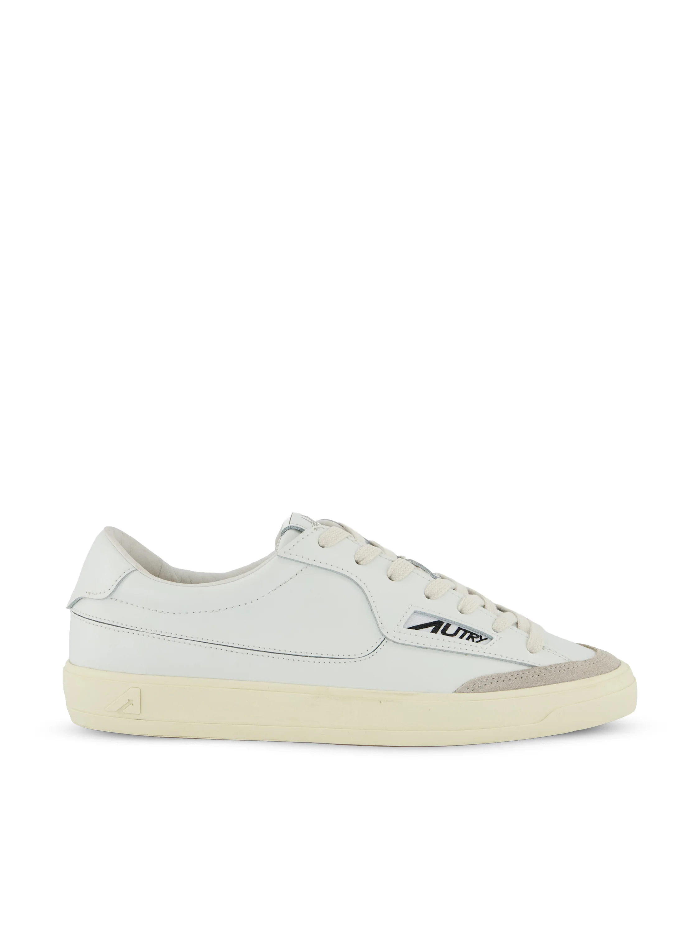 Sneakers Windscape low in pelle bianca e space SCLM UK01 AUTRY 