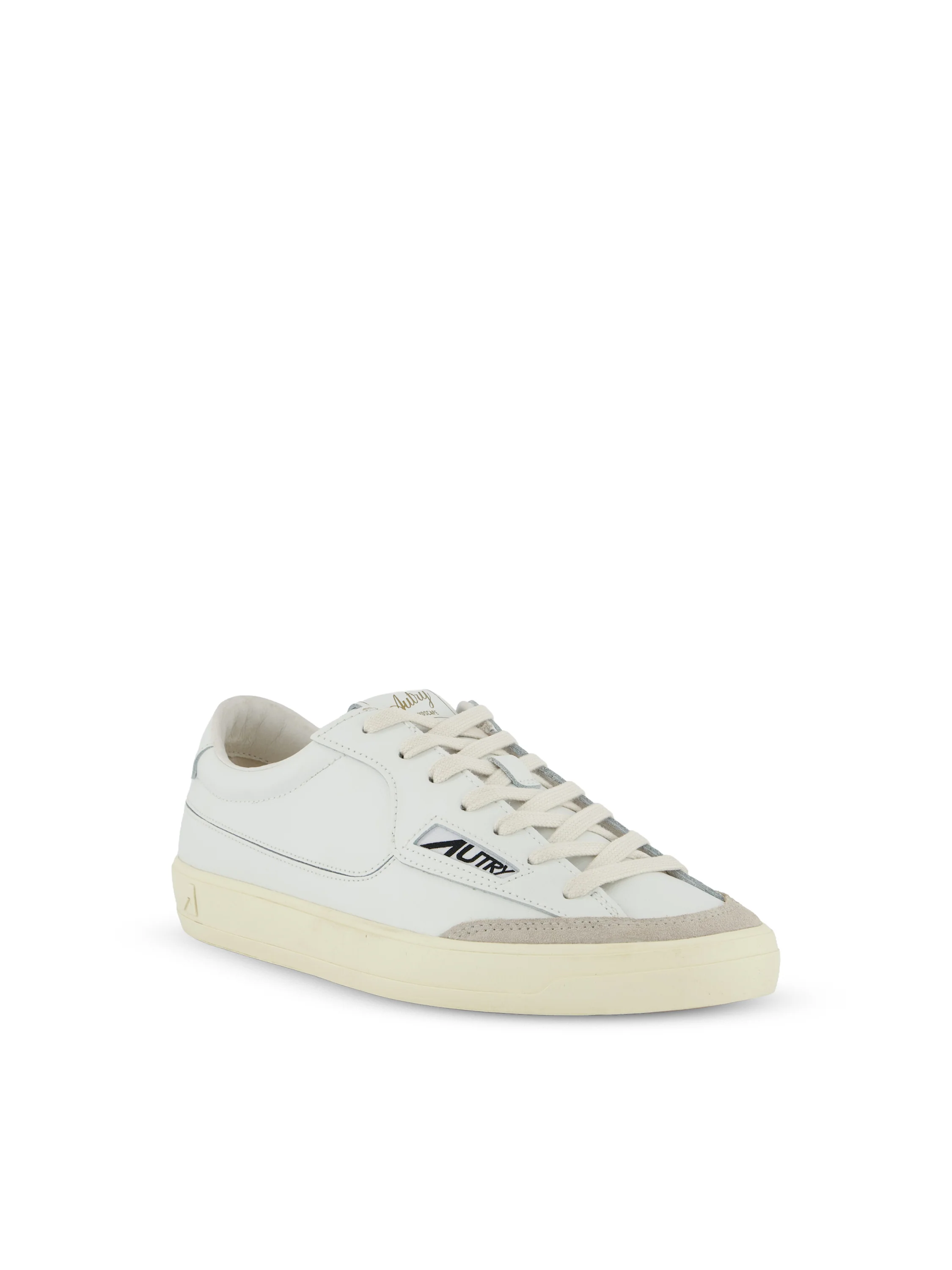 Sneakers Windscape low in pelle bianca e space SCLM UK01 AUTRY 