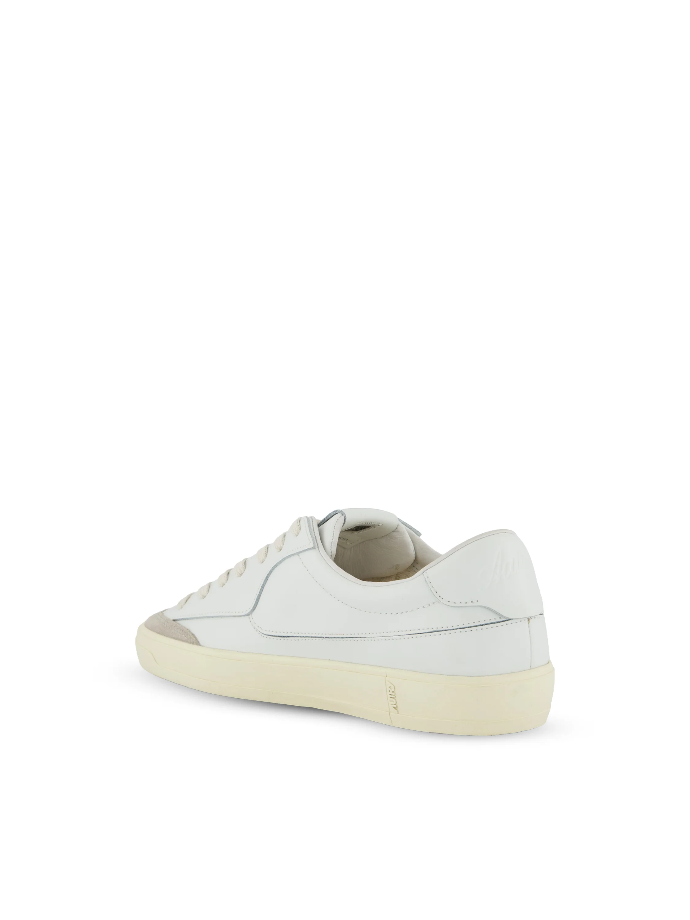 Sneakers Windscape low in pelle bianca e space SCLM UK01 AUTRY 