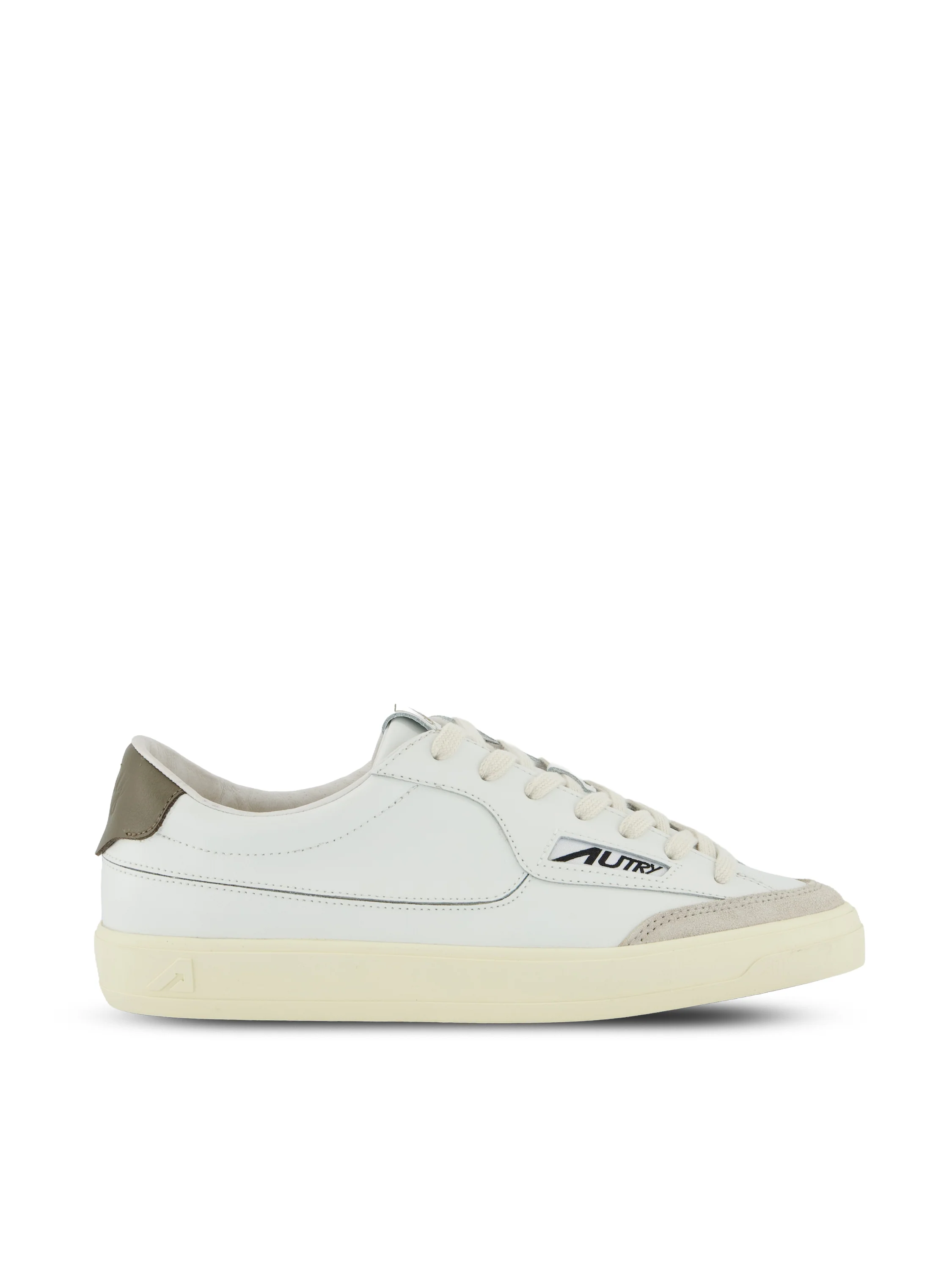Sneakers Windscape low in pelle bianca e space SCLM UK10 AUTRY 