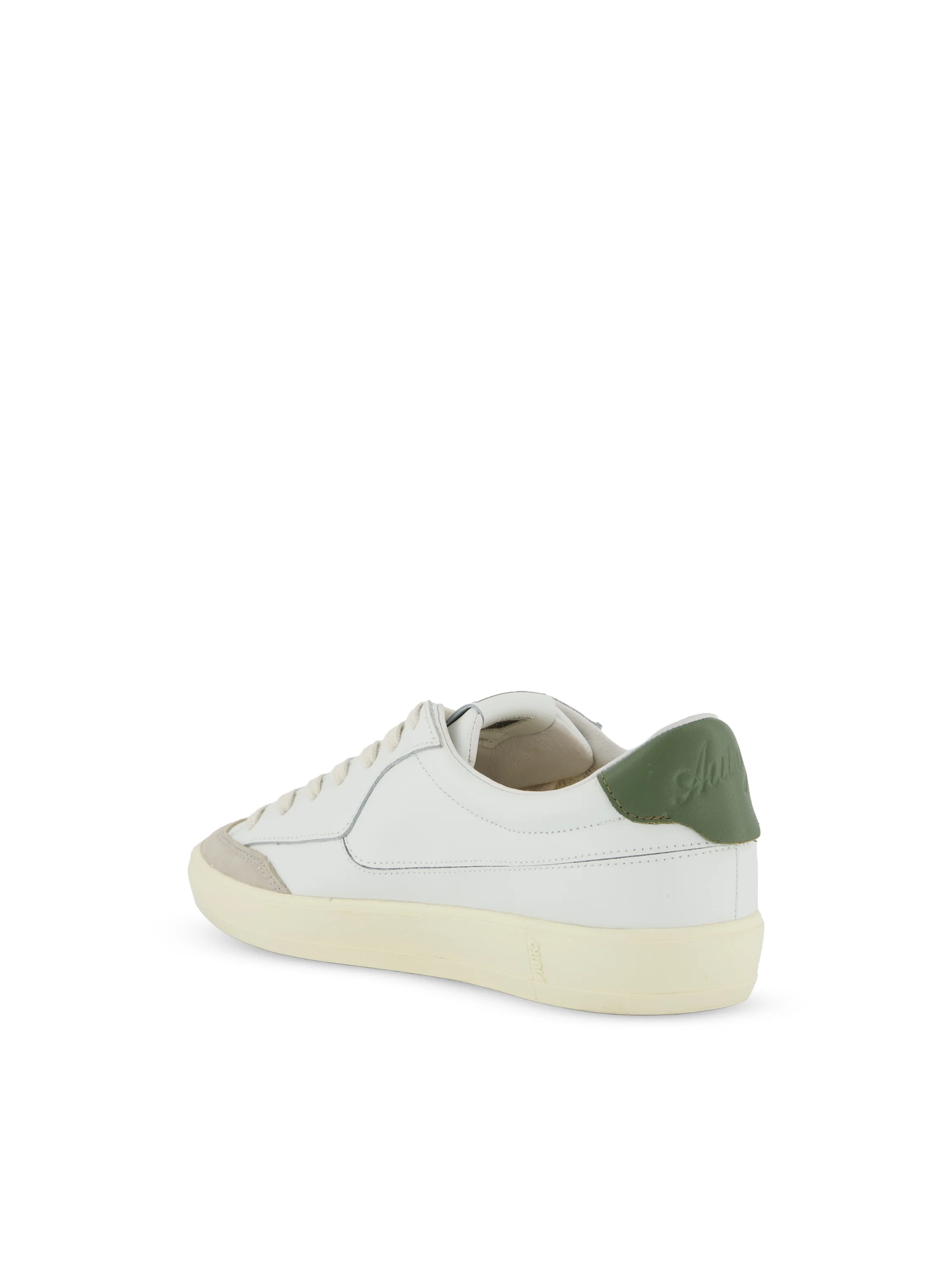 Sneakers Windscape low in pelle bianca e space SCLM UK11 AUTRY 