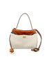 Borsa realizzata in lino e pelle. 789772 2ACNP9228 BALENCIAGA 