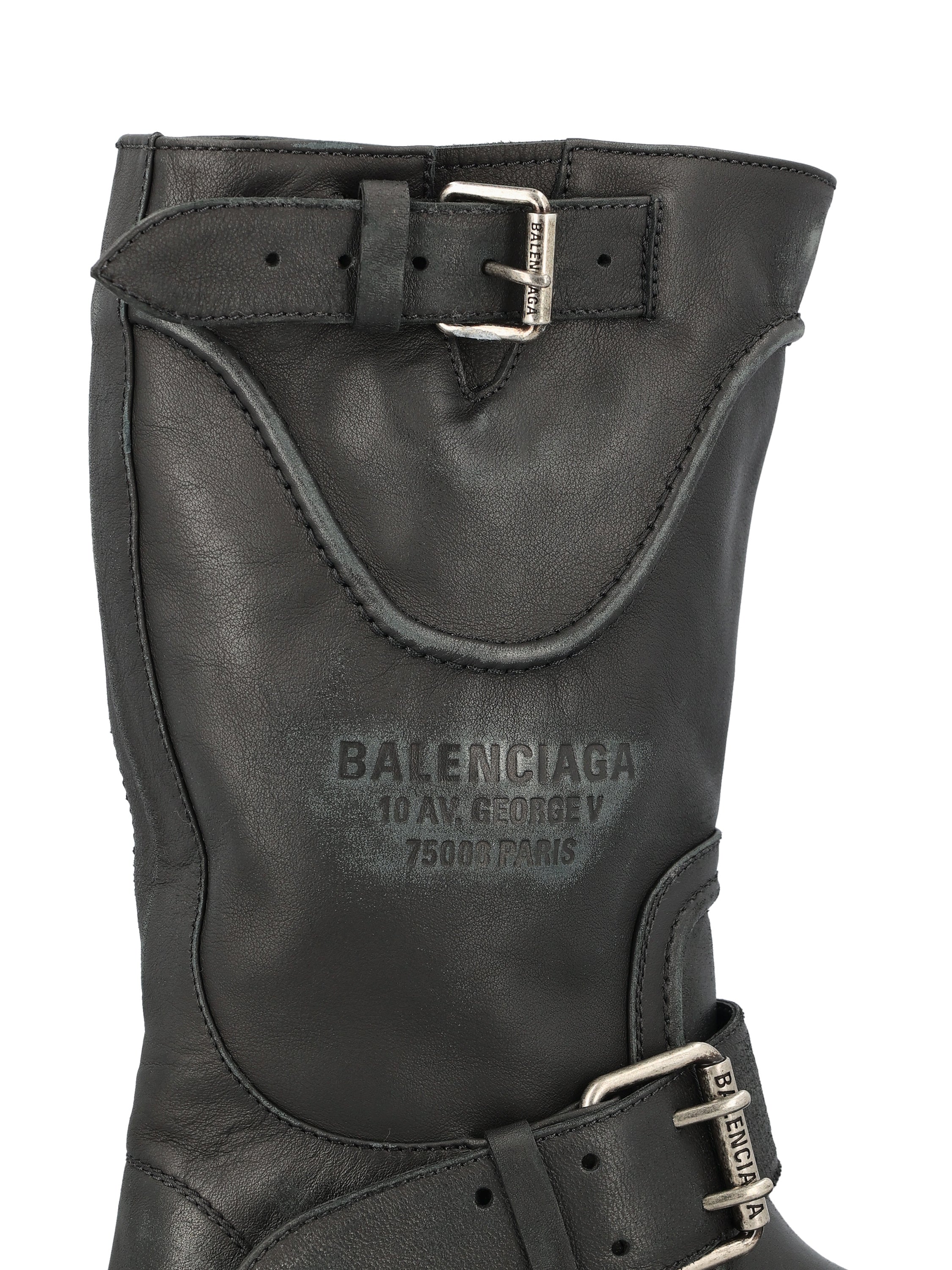 Stivali in pelle di vitello. 833581 WCAL11080 BALENCIAGA
