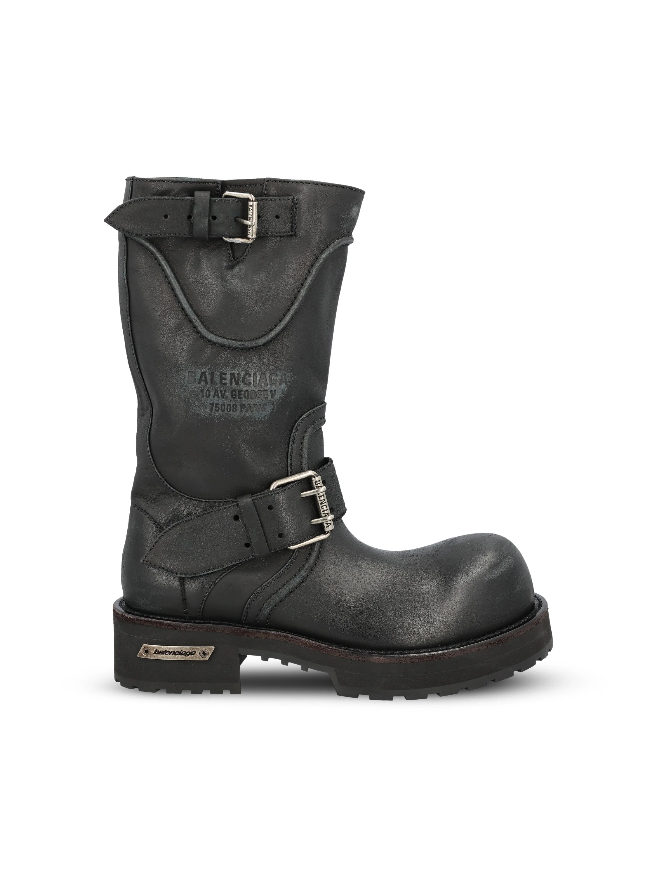 Stivali in pelle di vitello. 833581 WCAL11080 BALENCIAGA 