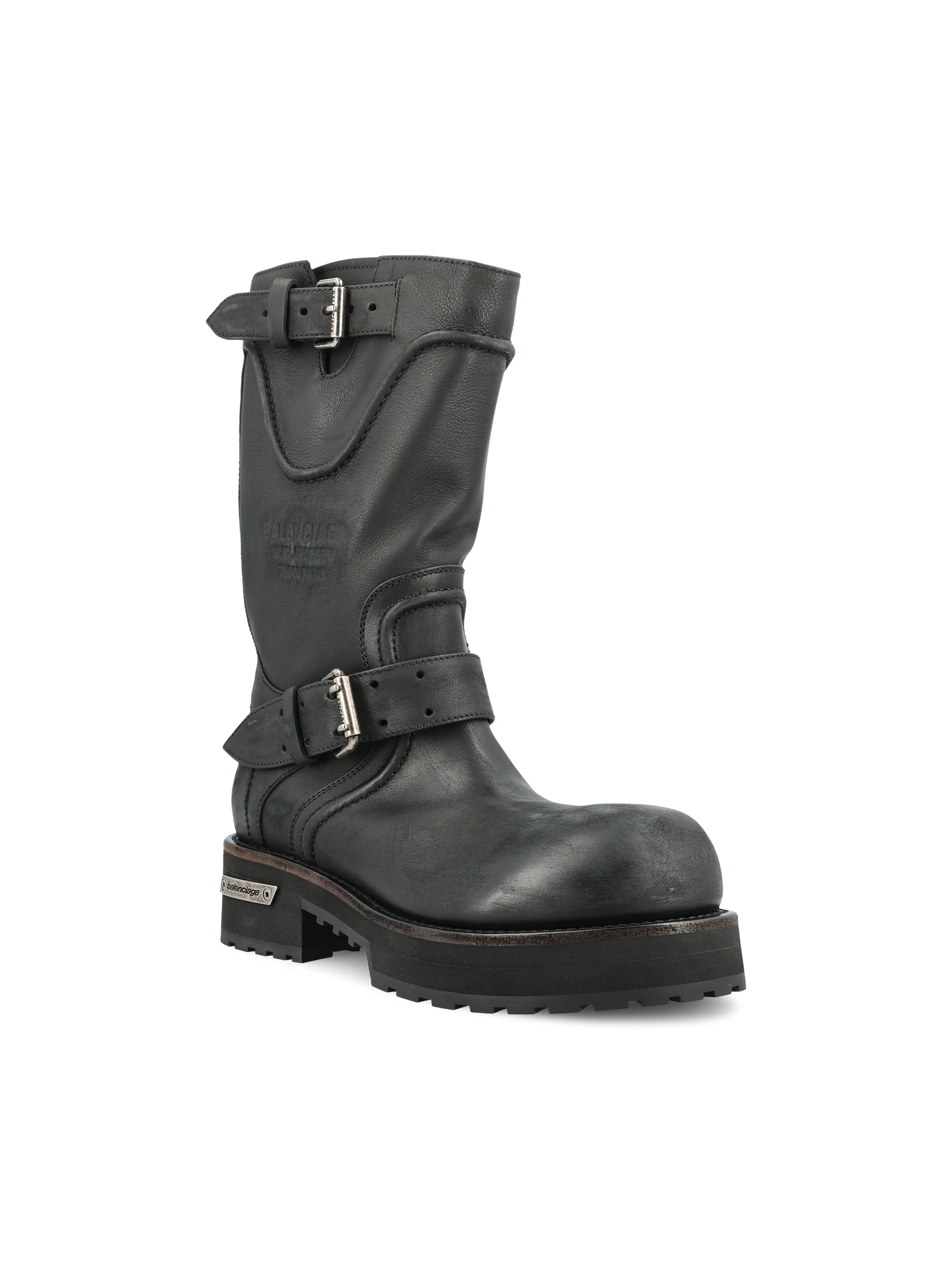 Stivali realizzati in pelle di vitello. 833585 WCAL11080 BALENCIAGA