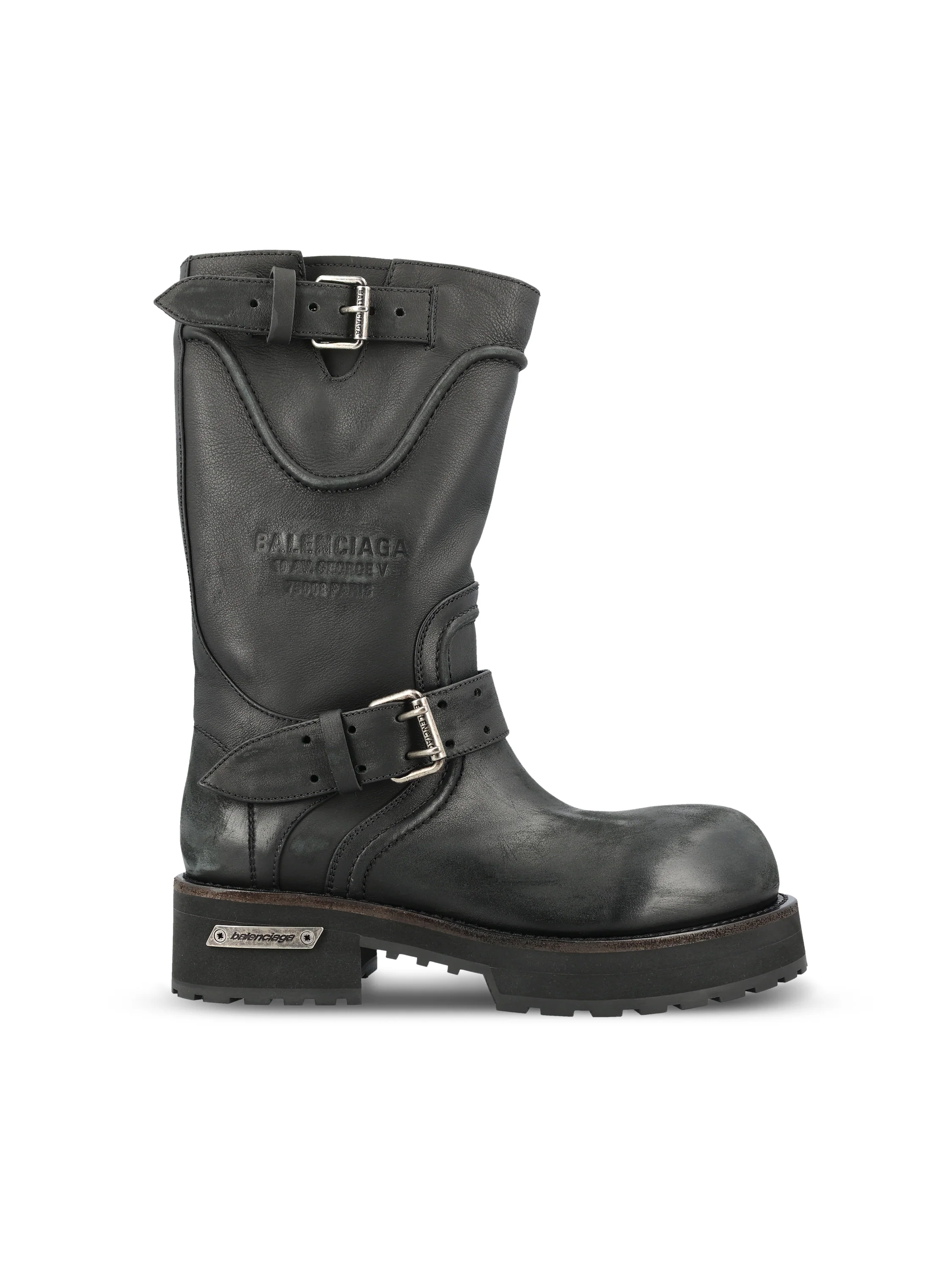 Stivali realizzati in pelle di vitello. 833585 WCAL11080 BALENCIAGA 