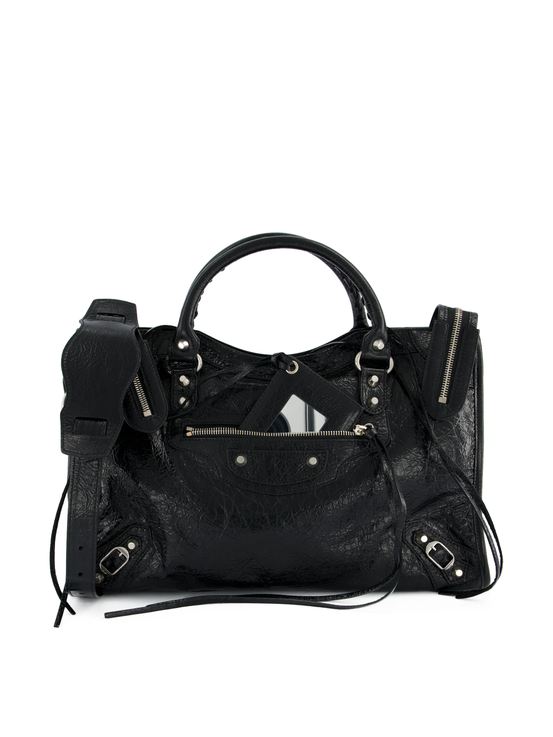 Borsa Le City Media in pelle di agnello Arena rosso bacca 865760 2ACLR1000 BALENCIAGA 