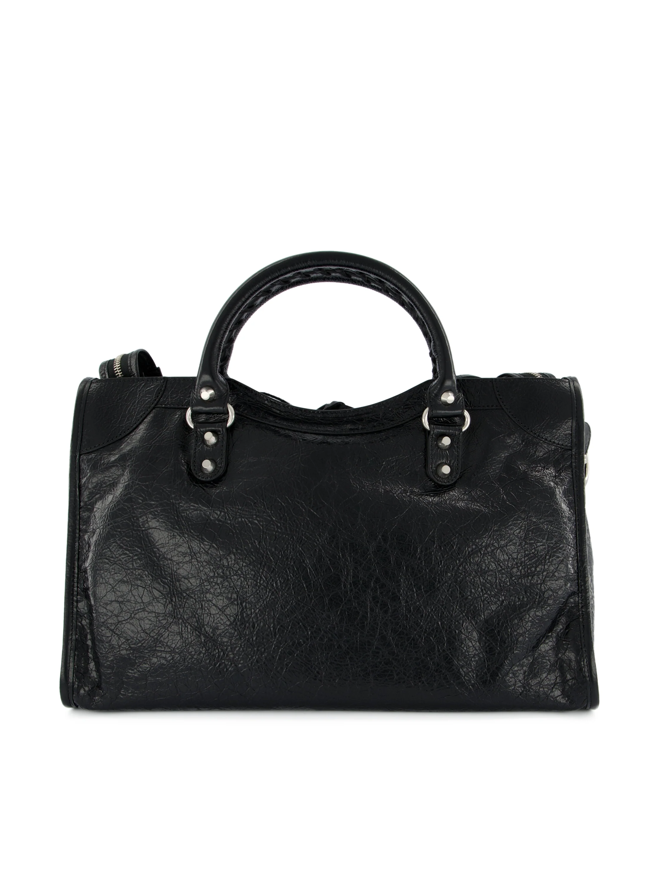 Borsa Le City Media in pelle di agnello Arena rosso bacca 865760 2ACLR1000 BALENCIAGA 