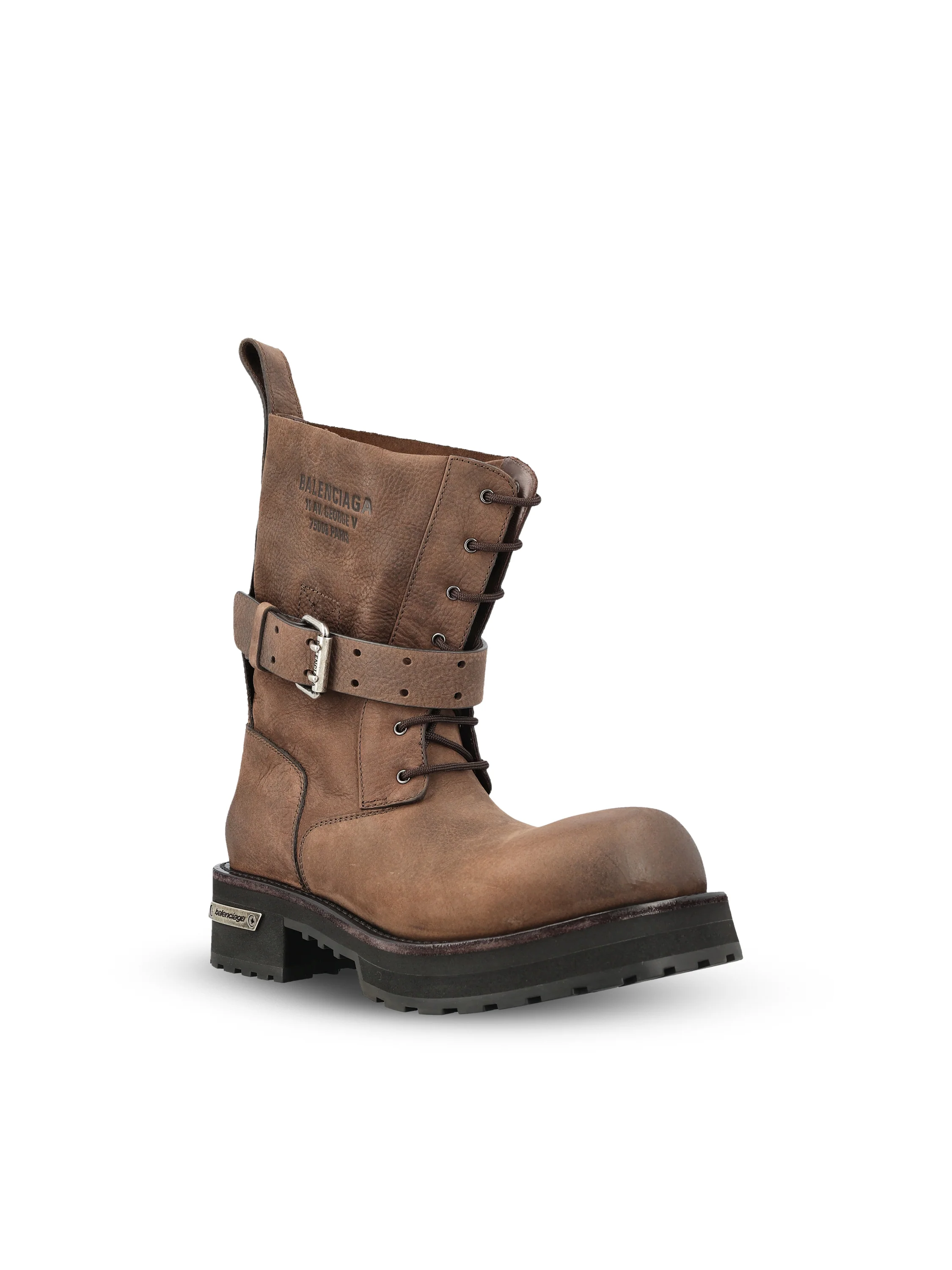 Stivali realizzati in pelle di vitello. 873427 WCEG12581 BALENCIAGA