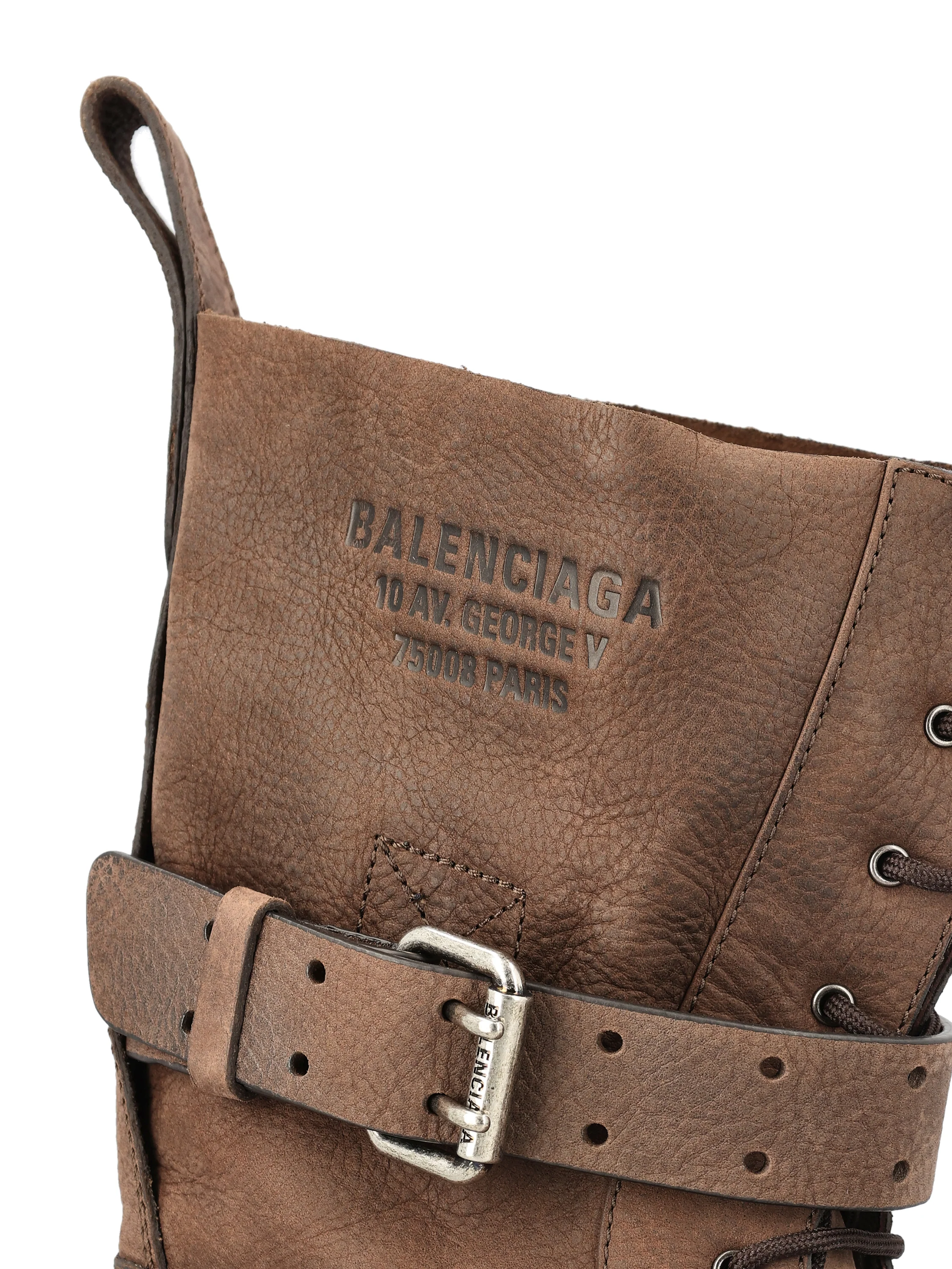 Stivali realizzati in pelle di vitello. 873427 WCEG12581 BALENCIAGA 