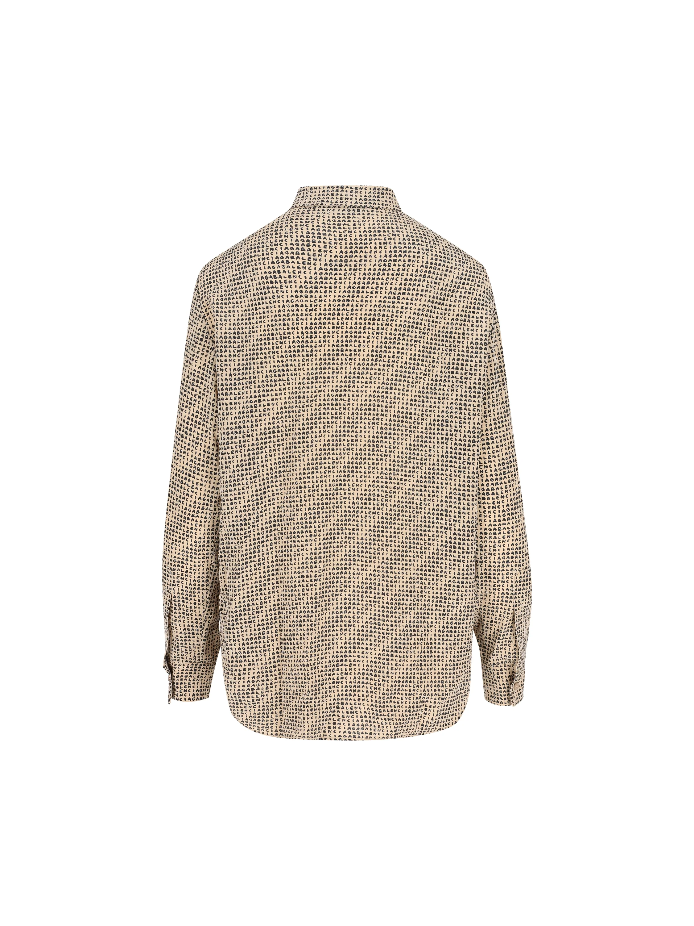 Camicia realizzata in seta. A002B2 TUL729364 BALENCIAGA 