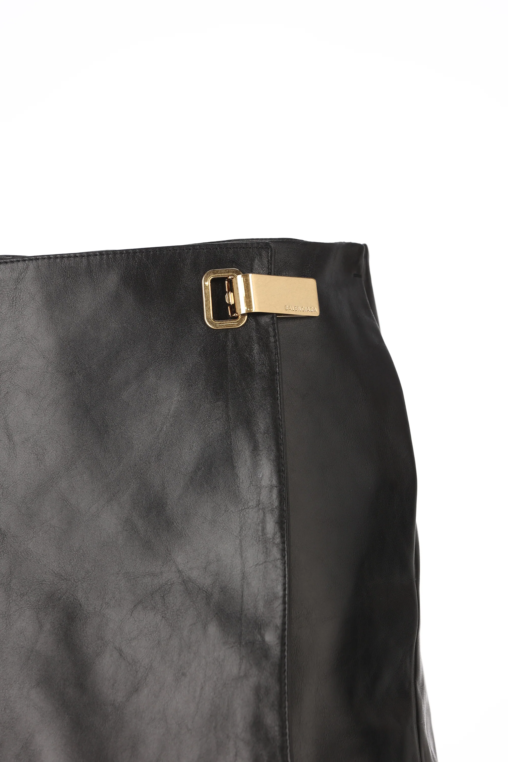 Gonna realizzata in pelle. A002F5 TUS241000 BALENCIAGA 