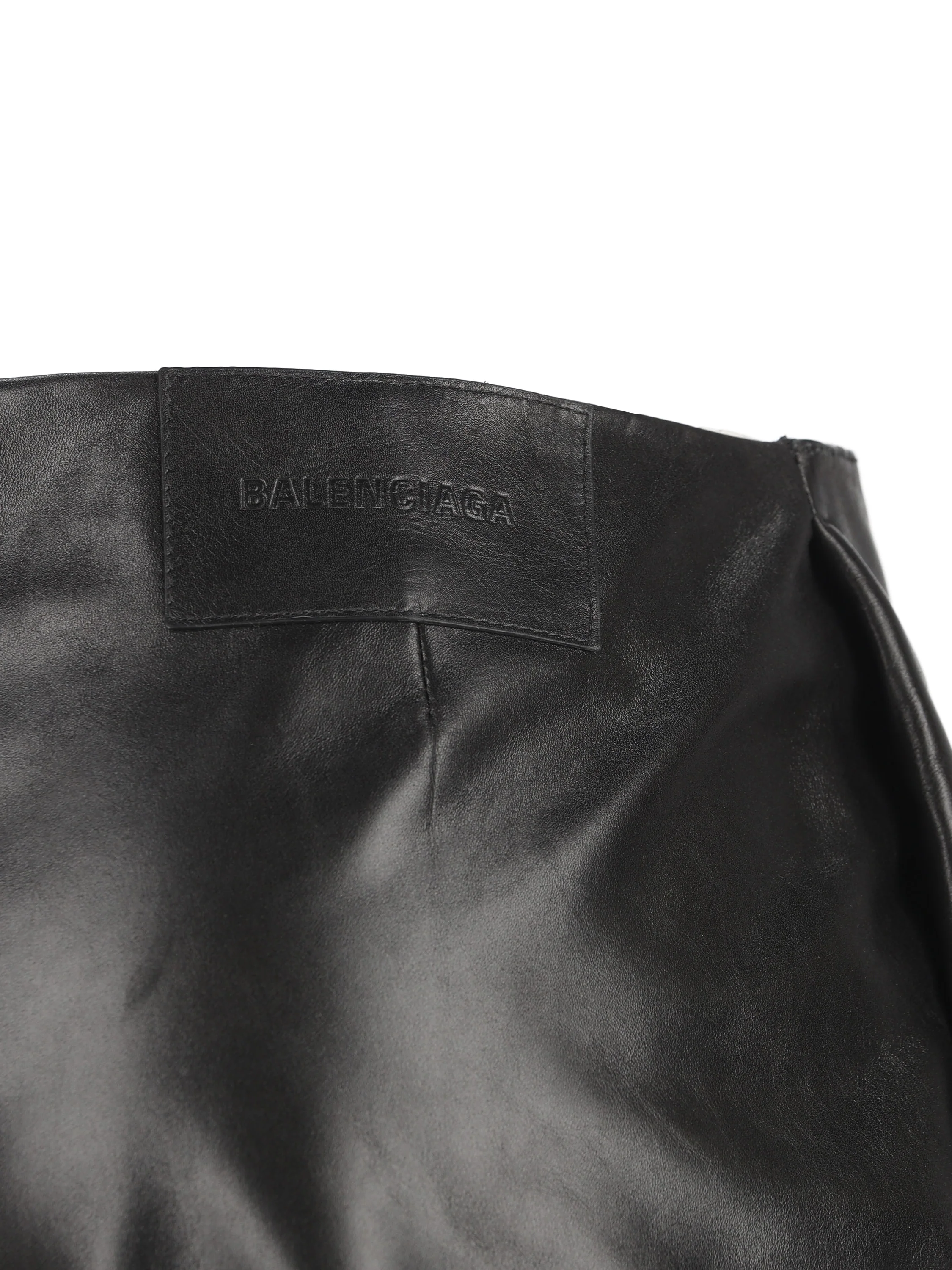 Gonna realizzata in pelle. A002F5 TUS241000 BALENCIAGA 