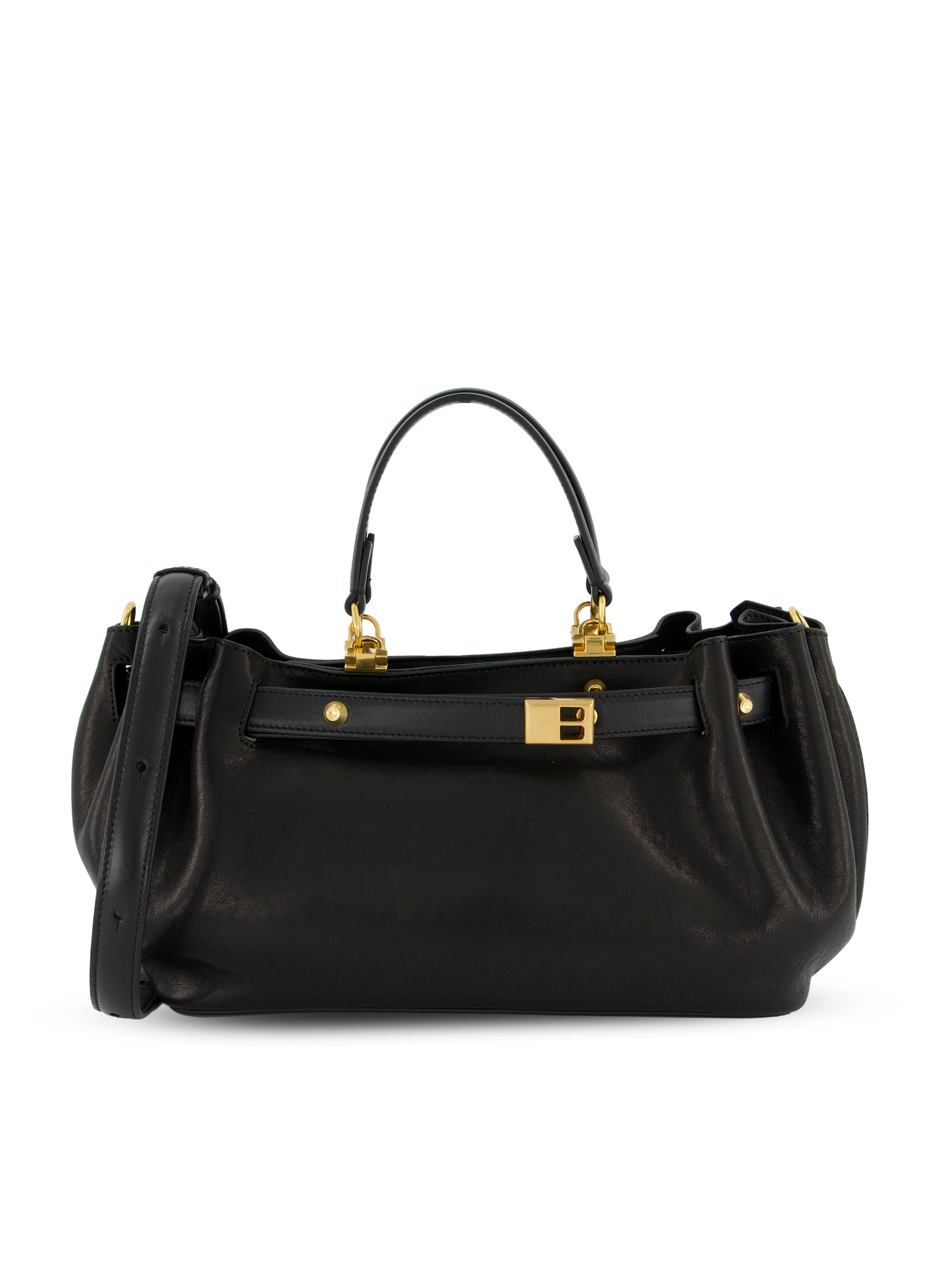 Borsa realizzata in pelle di montone e ottone. A007J4 2ACT41000 BALENCIAGA 