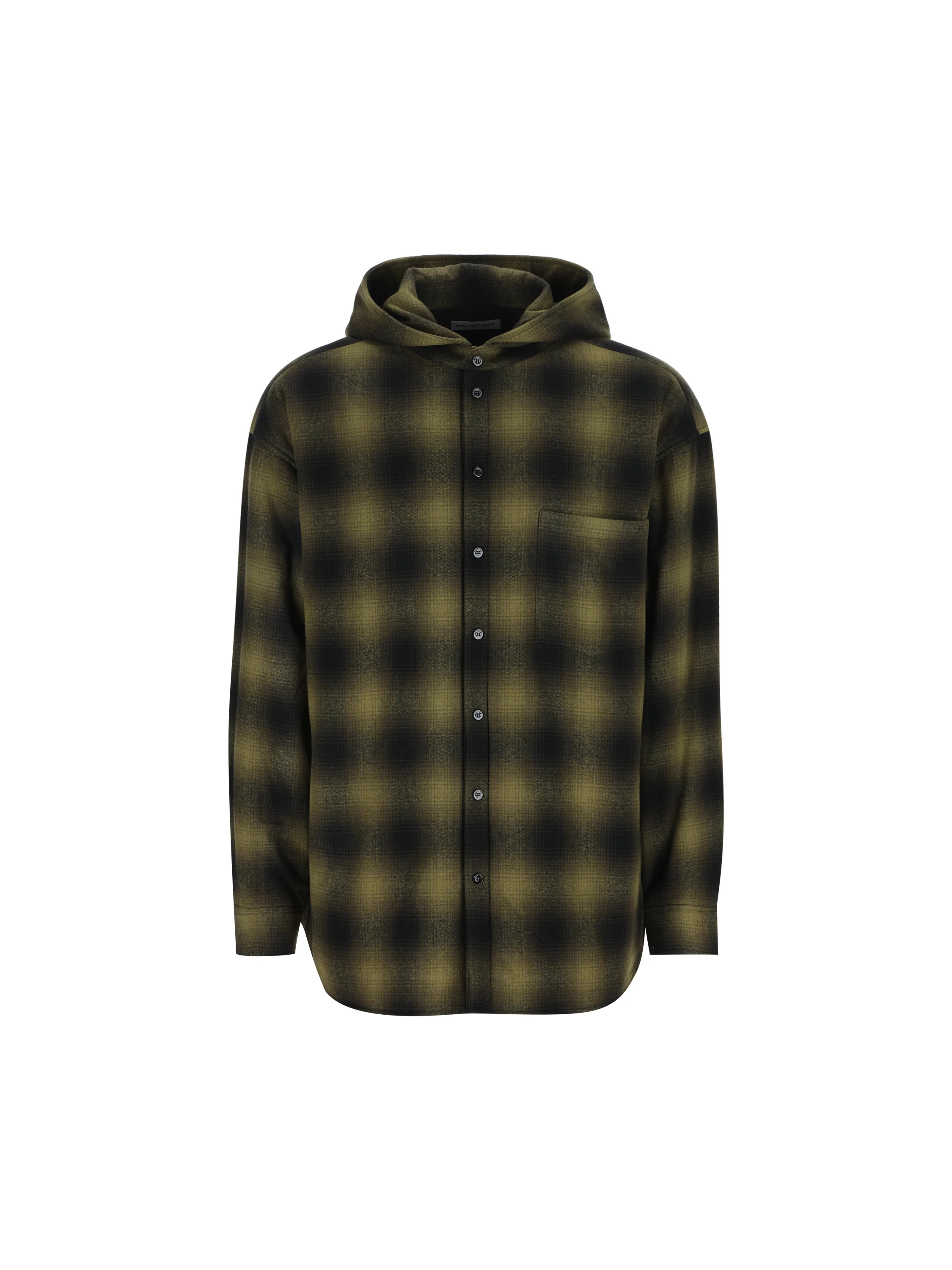 Overshirt realizzata in misto lana. A009KA TVT042863 BALENCIAGA 