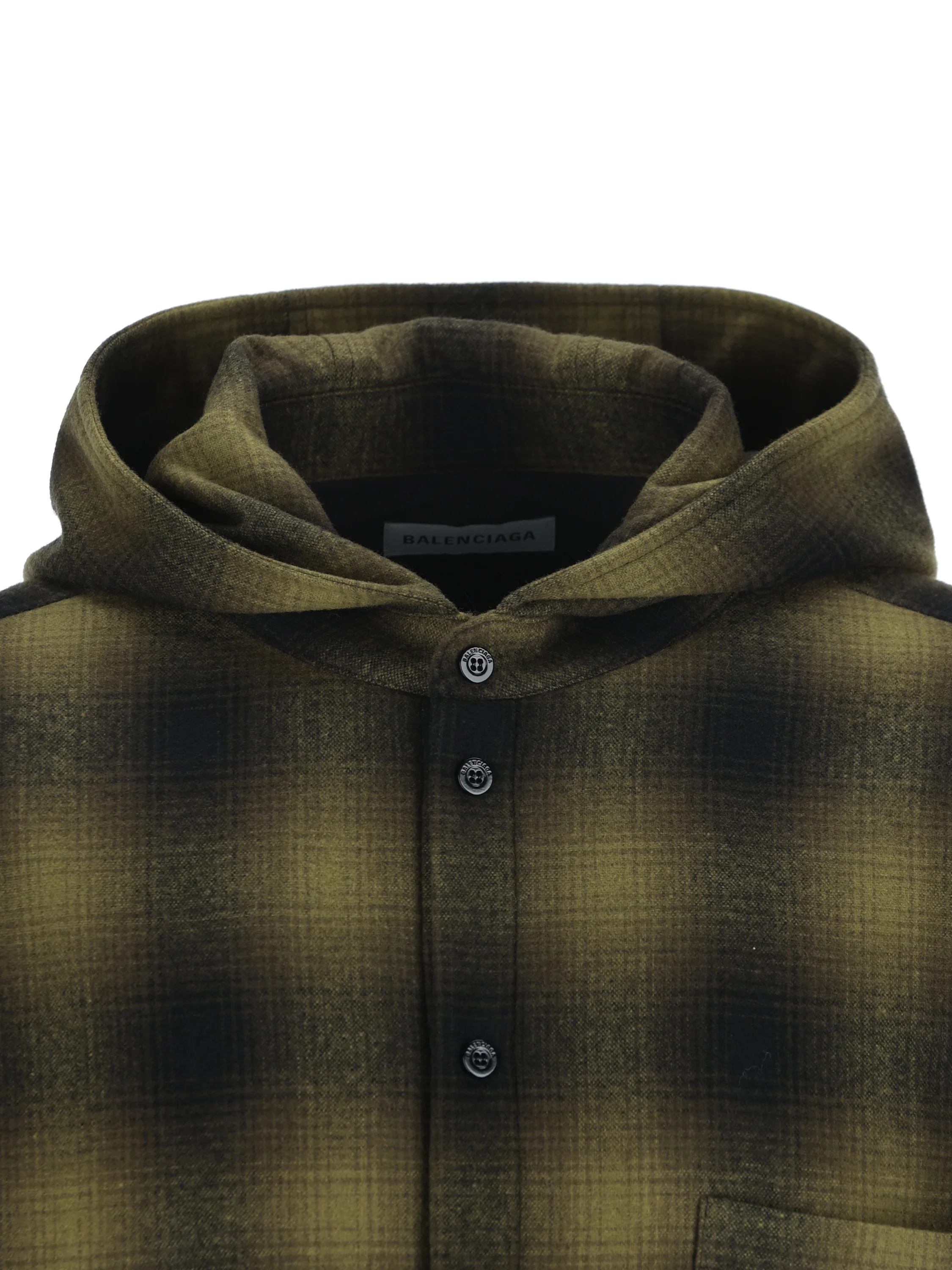 Overshirt realizzata in misto lana. A009KA TVT042863 BALENCIAGA 