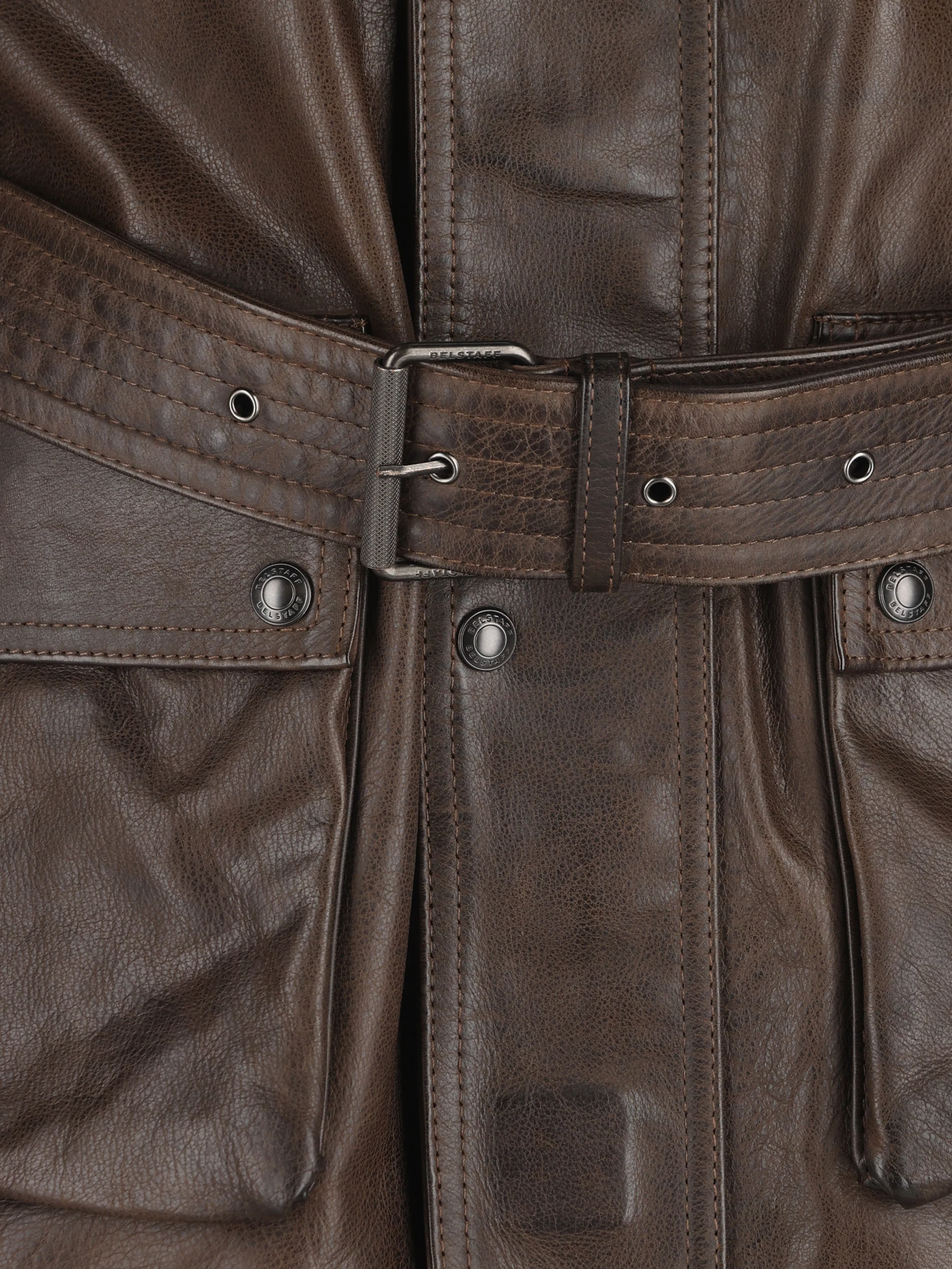 Giacca Trialmaster Panther in Pelle Nabuk 106525 DDST BELSTAFF