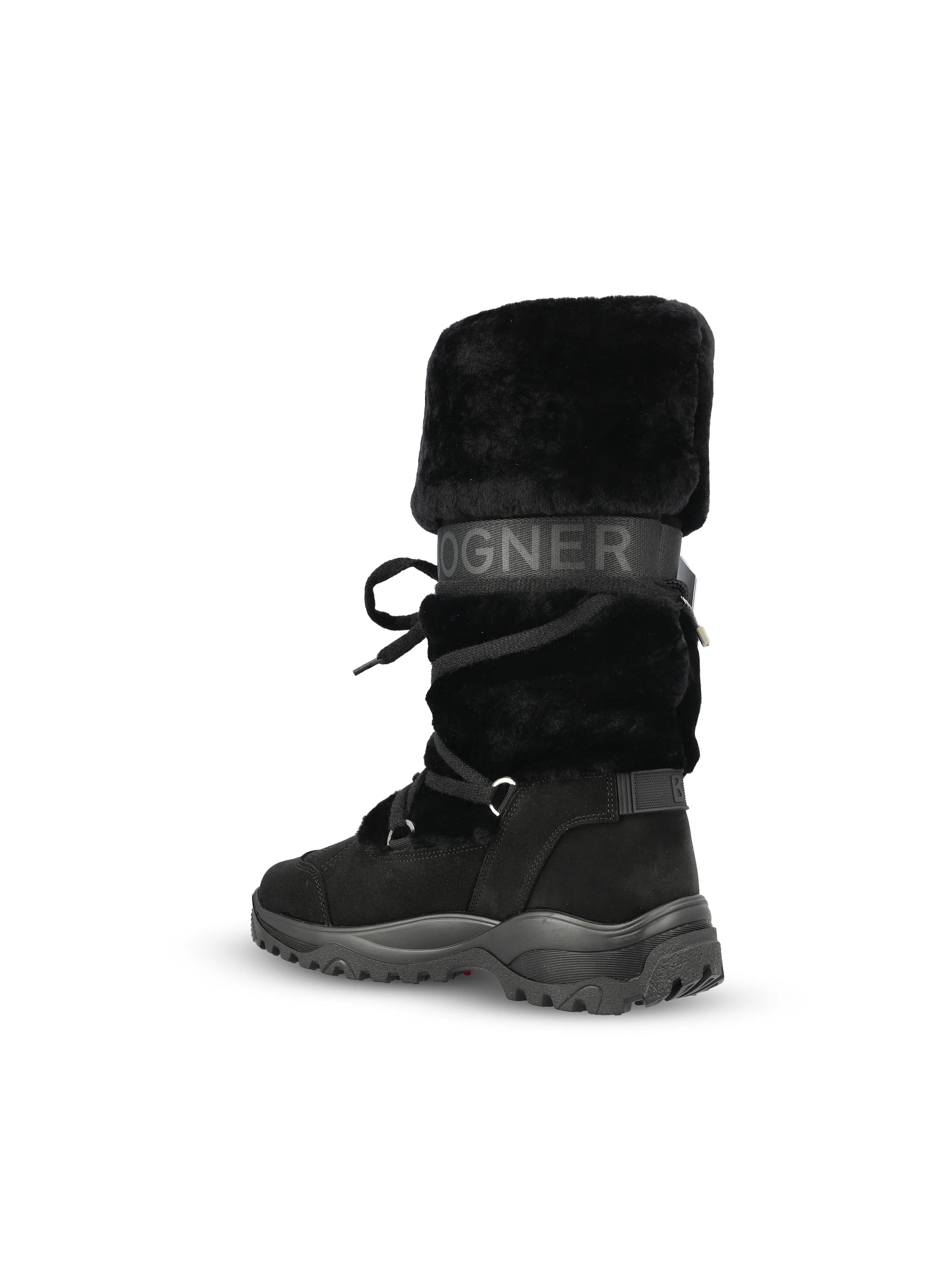 Stivali realizzati in pelle e tessuto. 22646804 001 BOGNER 