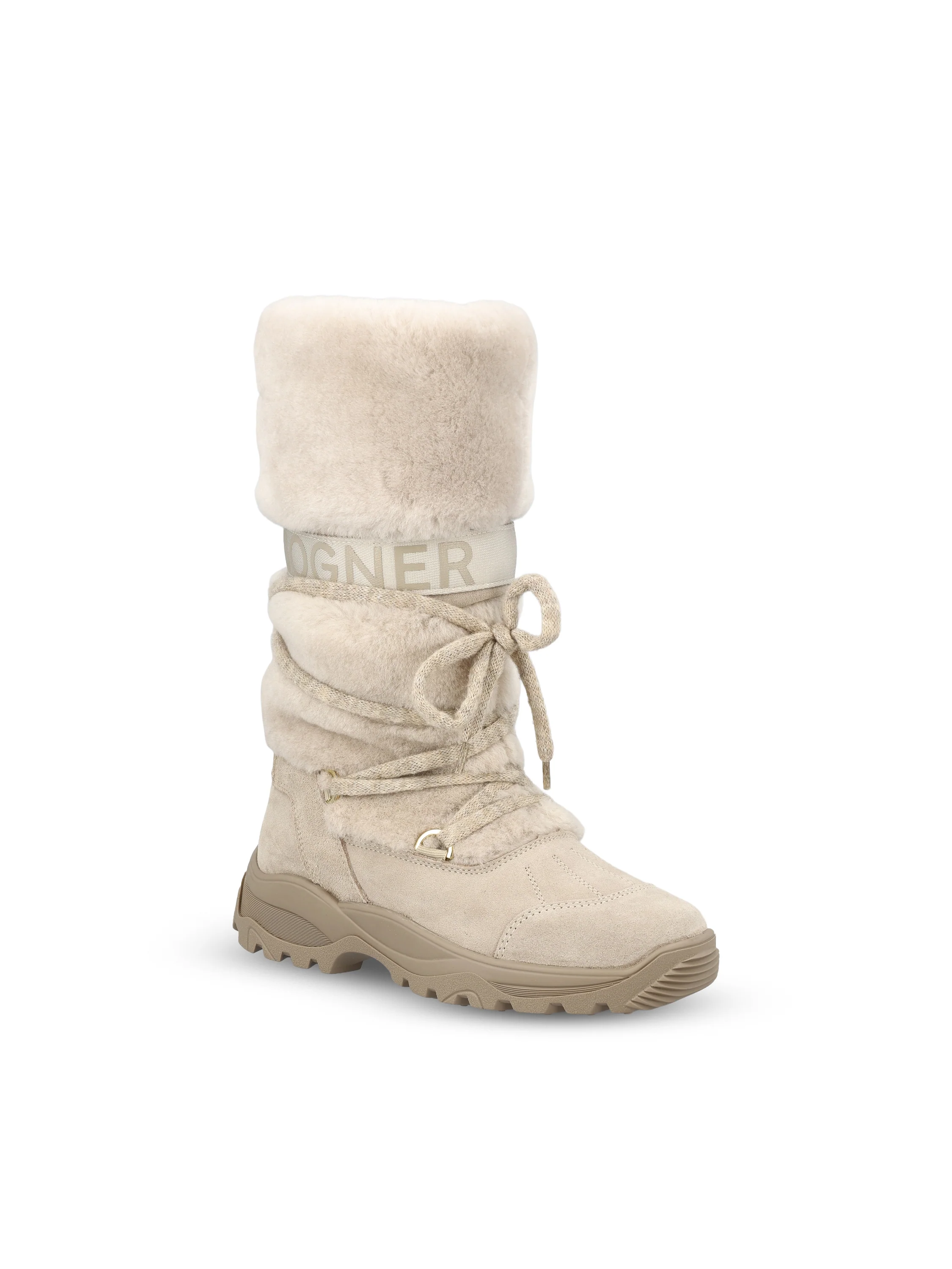 Stivali realizzati in pelle e tessuto. 22646804 068 BOGNER 