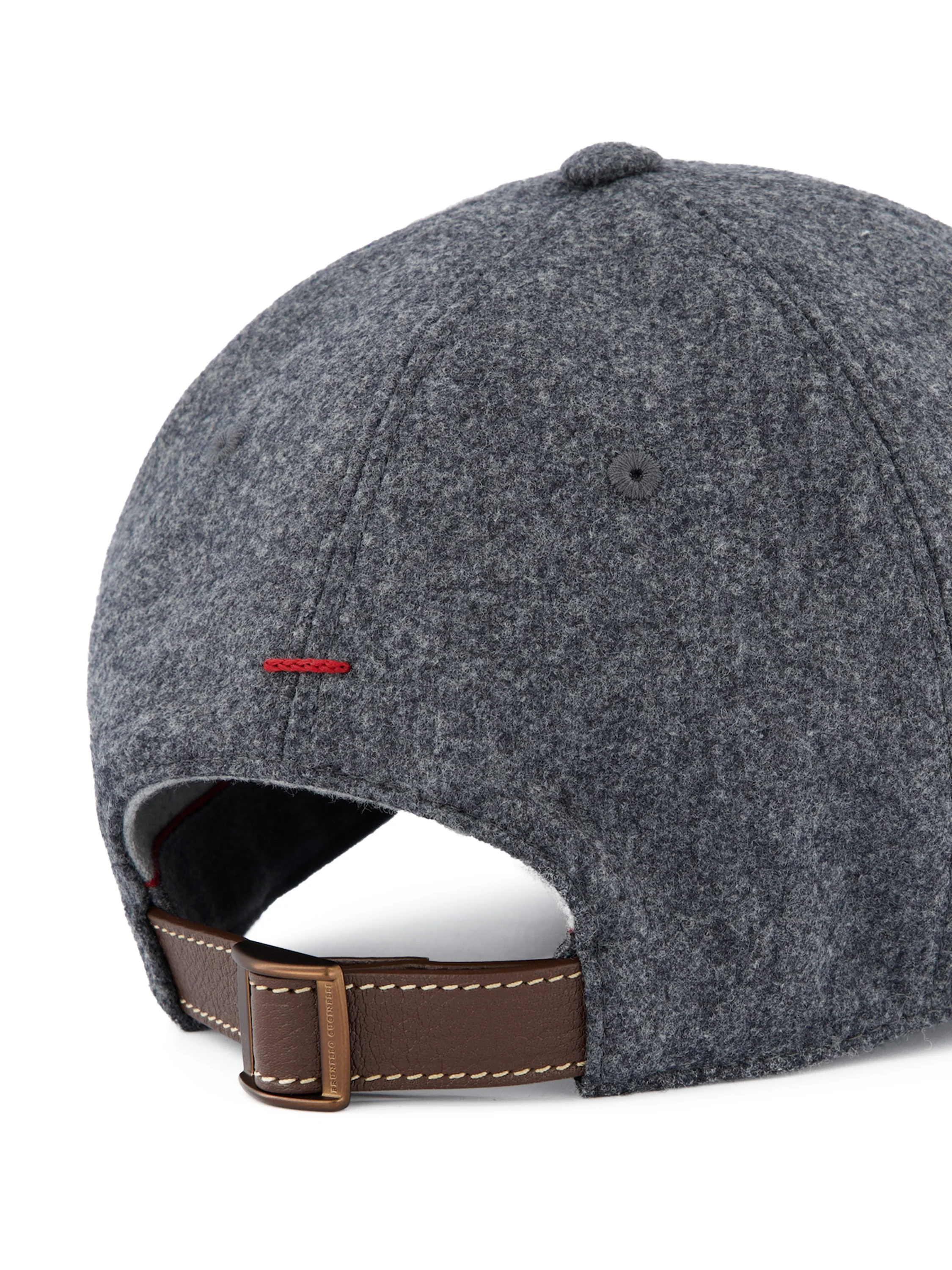 Cappello Baseball in Flanella di Lana Vergine M038P9850 CVS87 BRUNELLO CUCINELLI