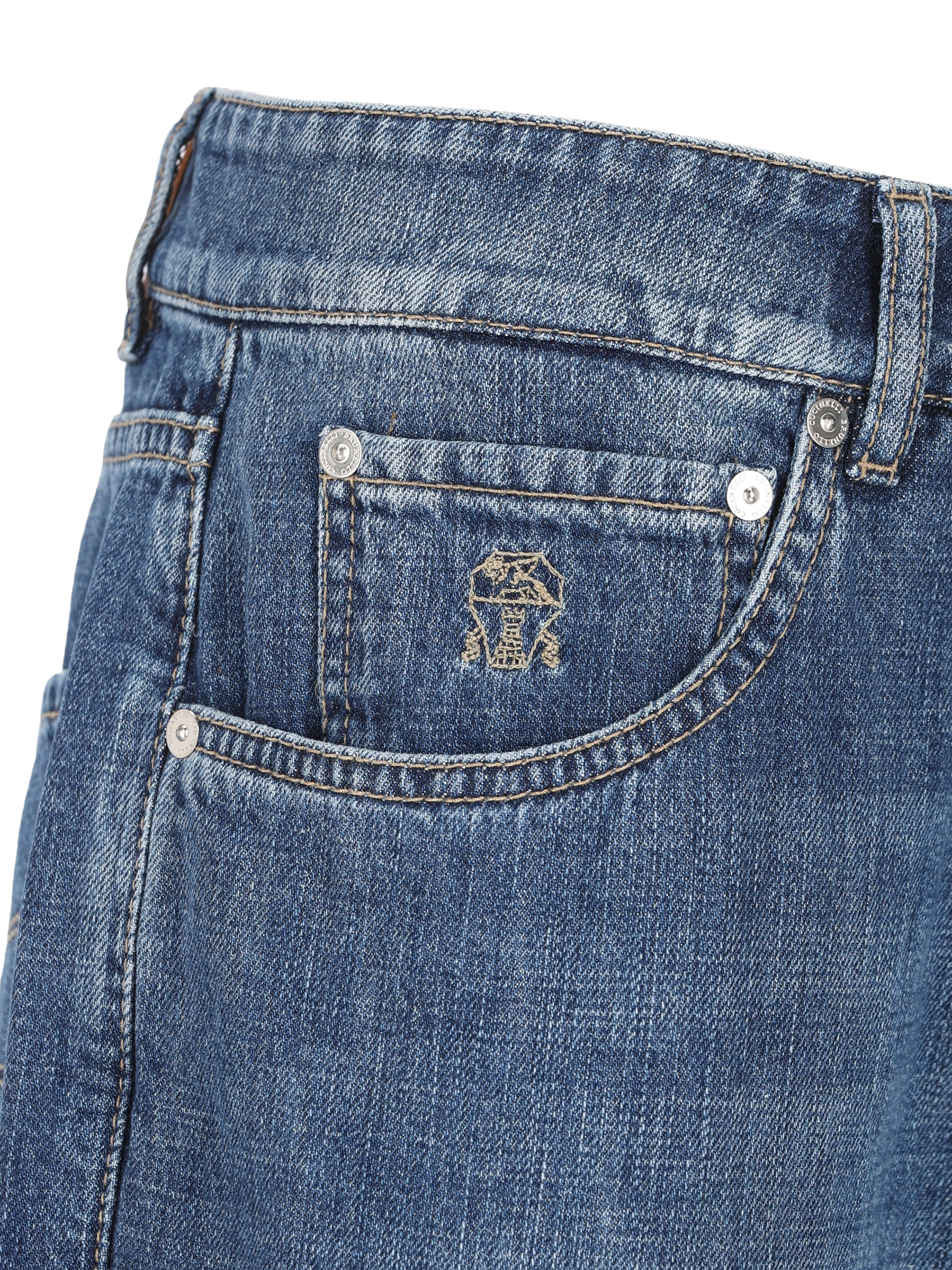 Jeans realizzati in cotone. M0Z37X1290 C1471 BRUNELLO CUCINELLI 