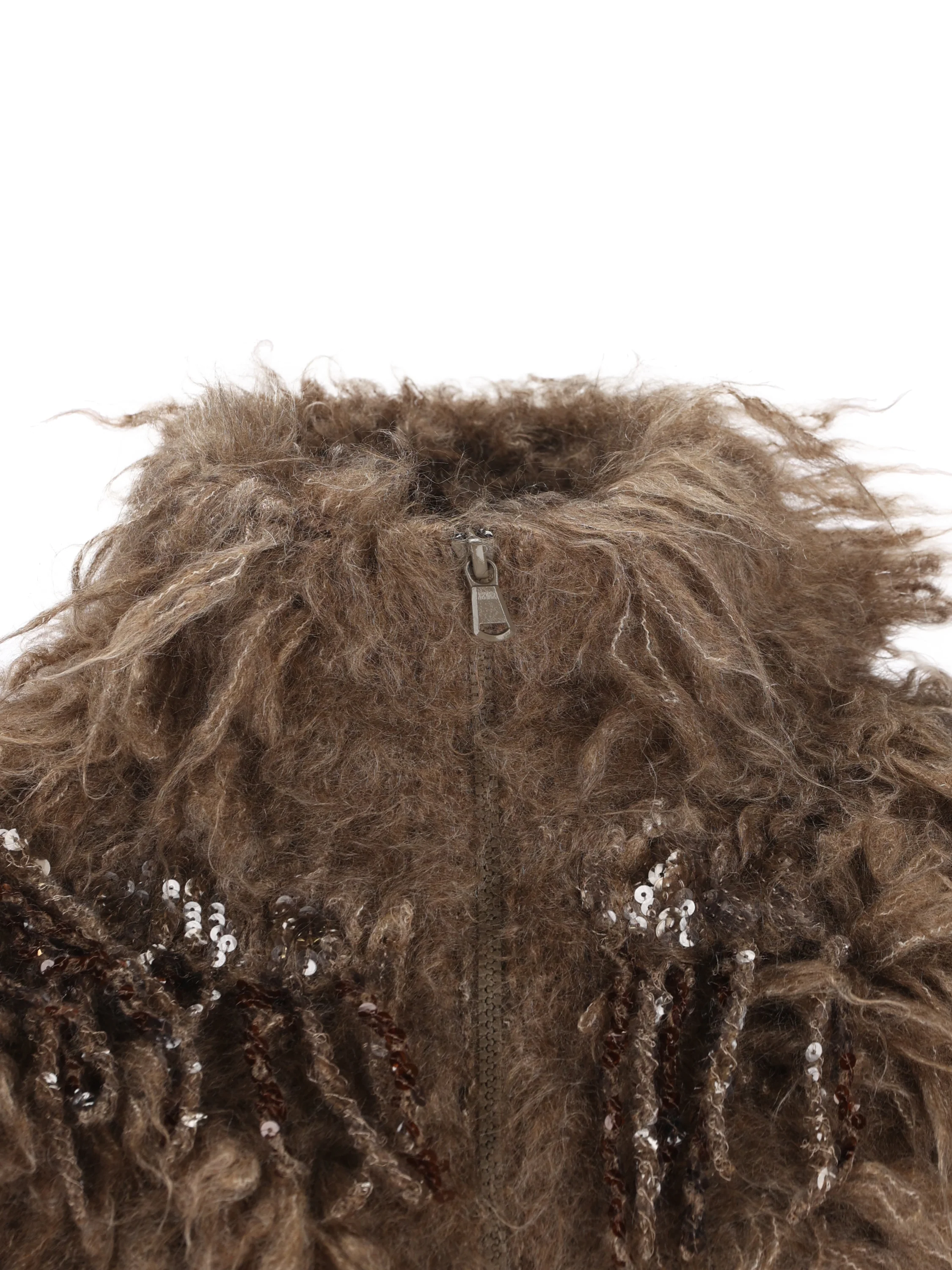 Gilet realizzato in misto lana. M1U351316 C9176 BRUNELLO CUCINELLI 
