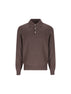 Polo in Maglia di Cashmere Marrone M2200295 CU766 BRUNELLO CUCINELLI 