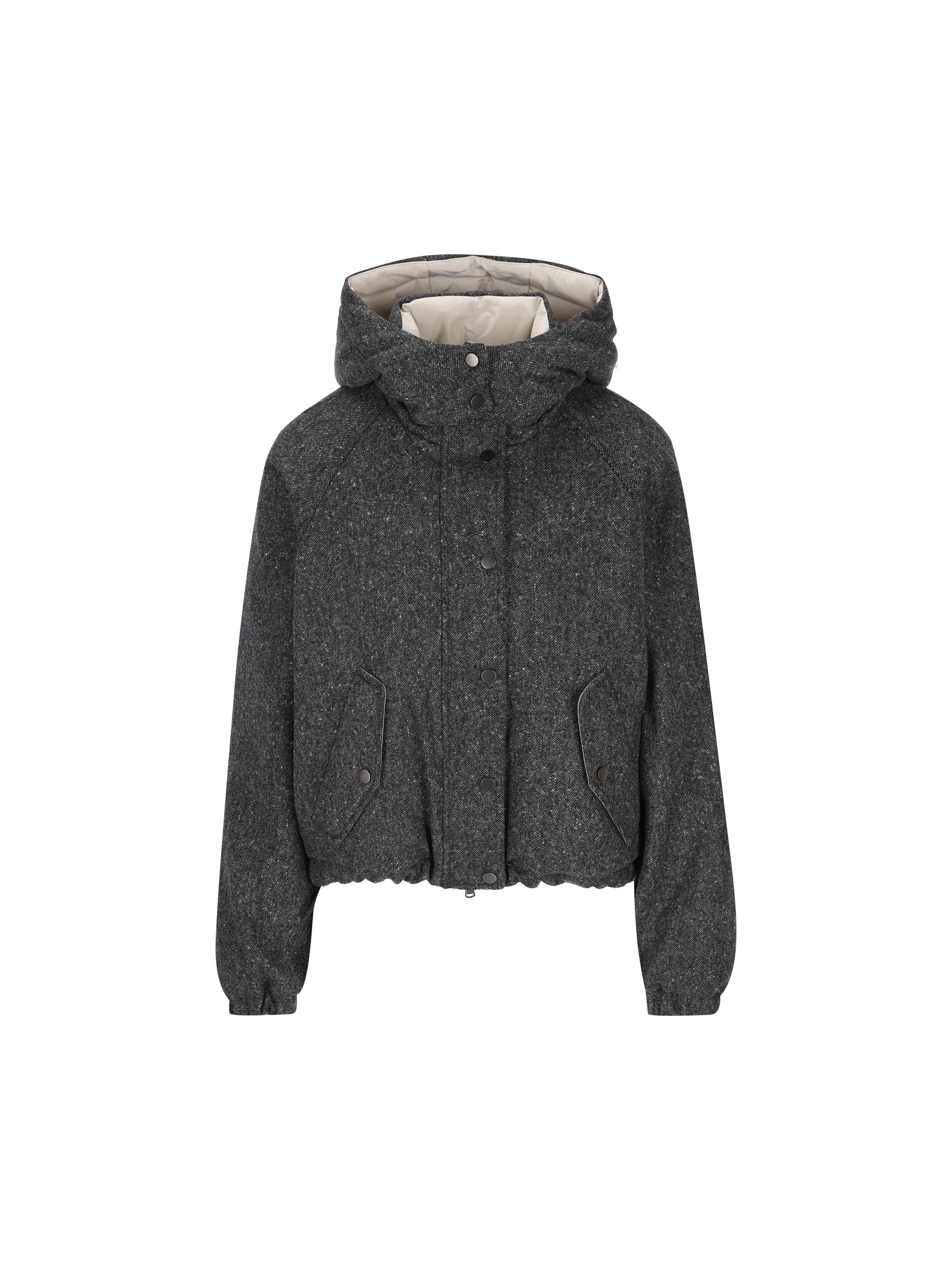 Piumino realizzato in lana vergine. MD0023657 C001 BRUNELLO CUCINELLI 