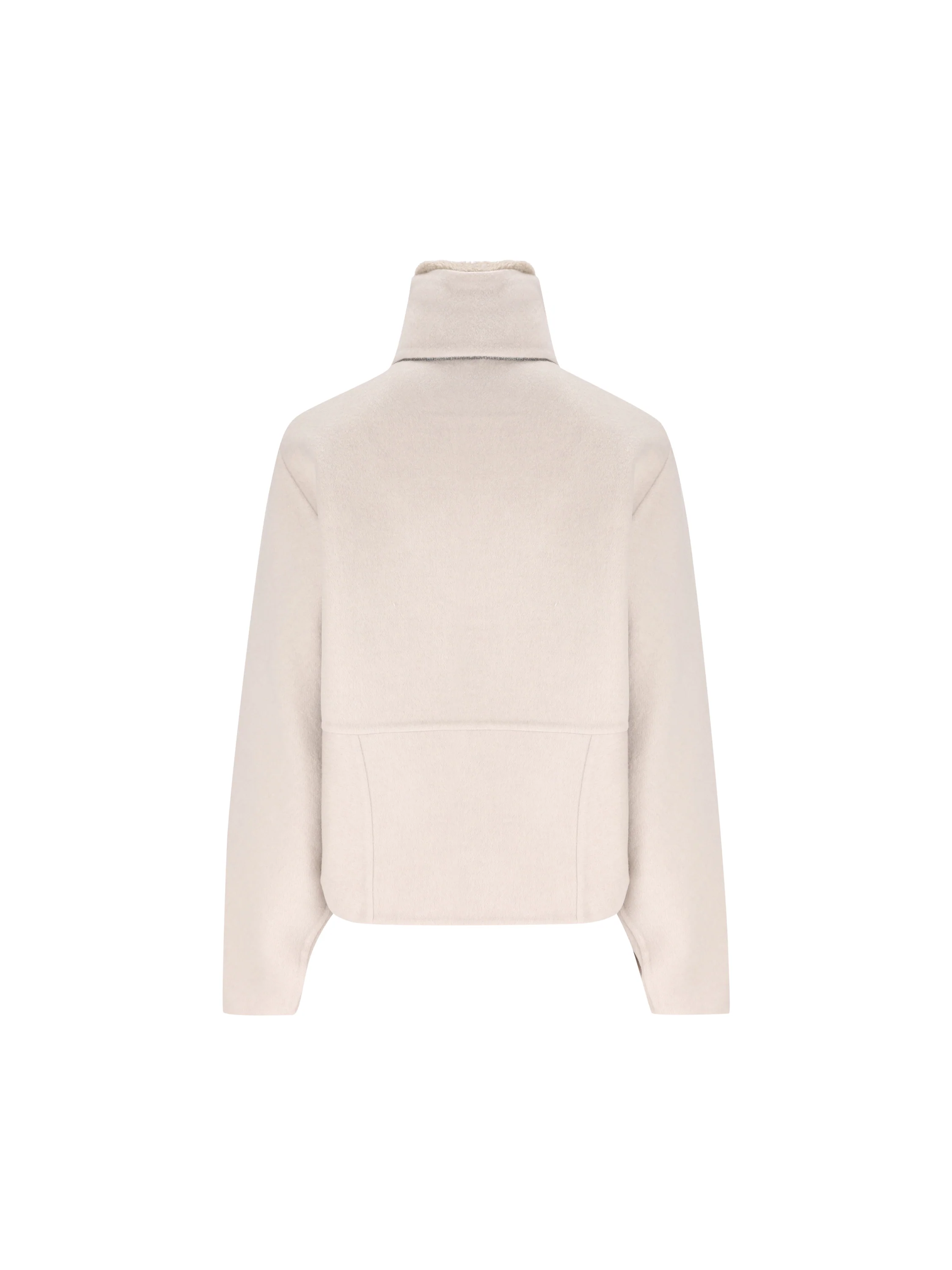 Outerwear lavorazione double in panno di lana vergine e cashmere. MD5327555 C042 BRUNELLO CUCINELLI 