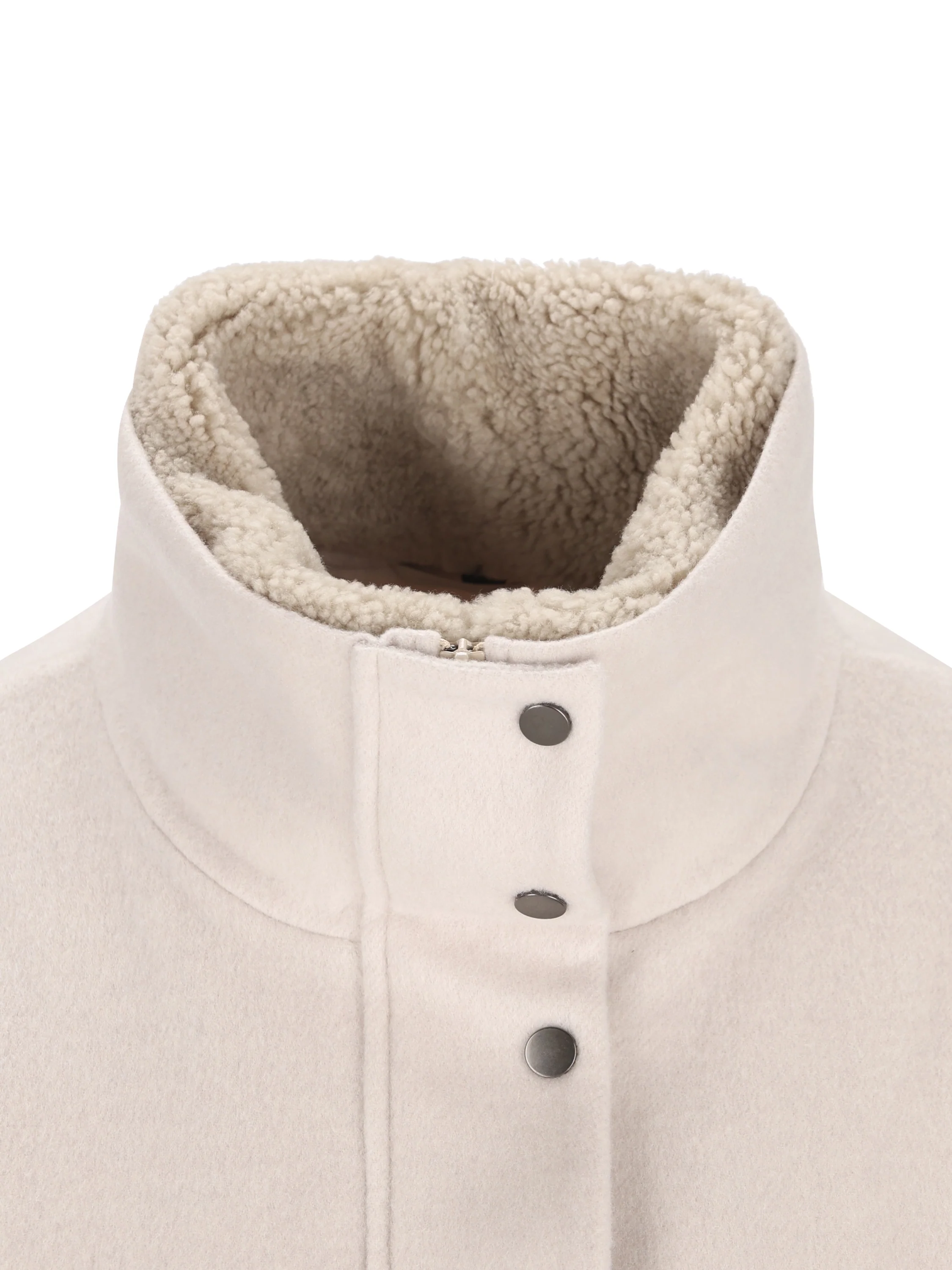 Outerwear lavorazione double in panno di lana vergine e cashmere. MD5327555 C042 BRUNELLO CUCINELLI 