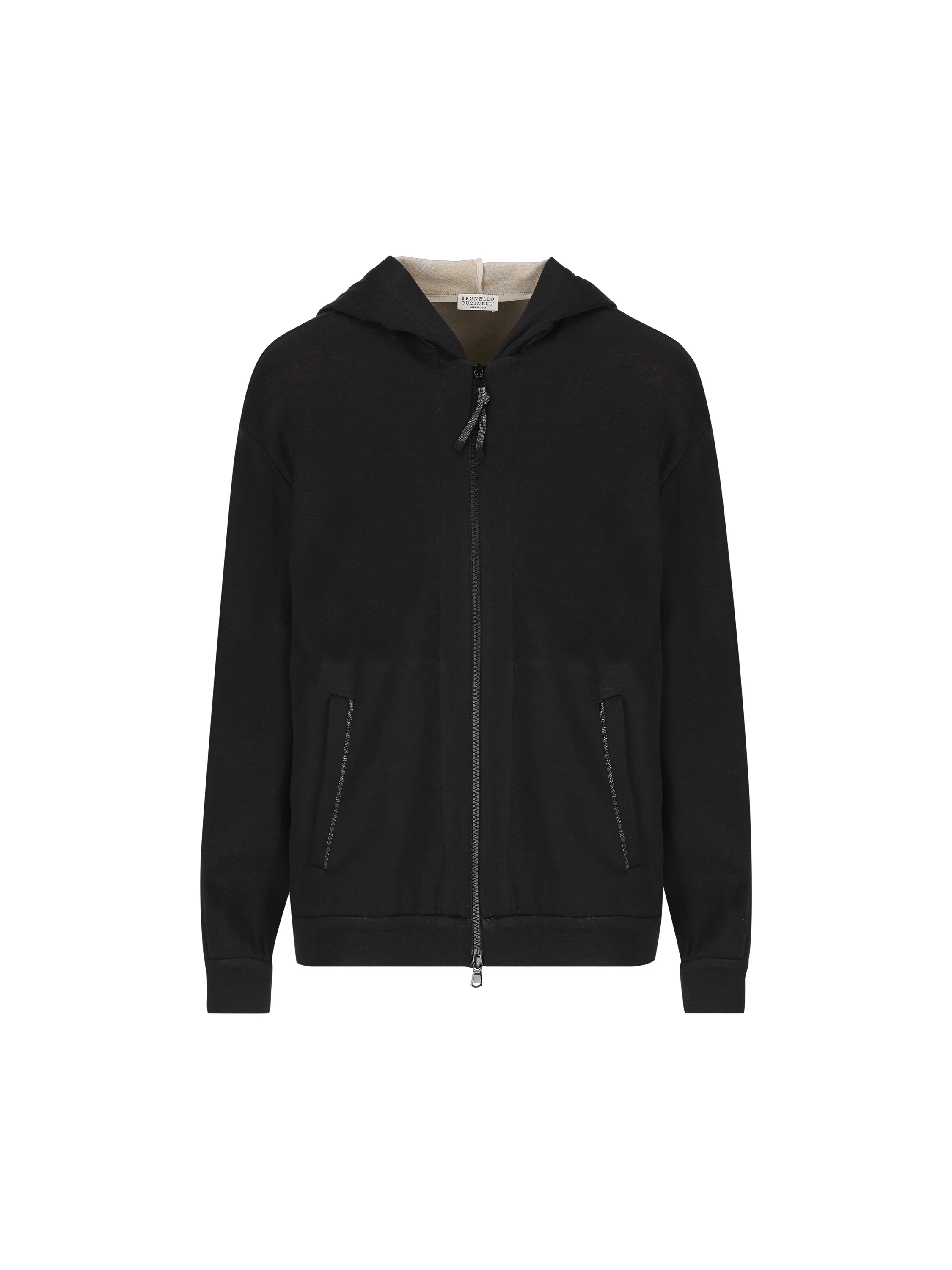 Felpa in cotone e seta. MD828SB806 C9185 BRUNELLO CUCINELLI 