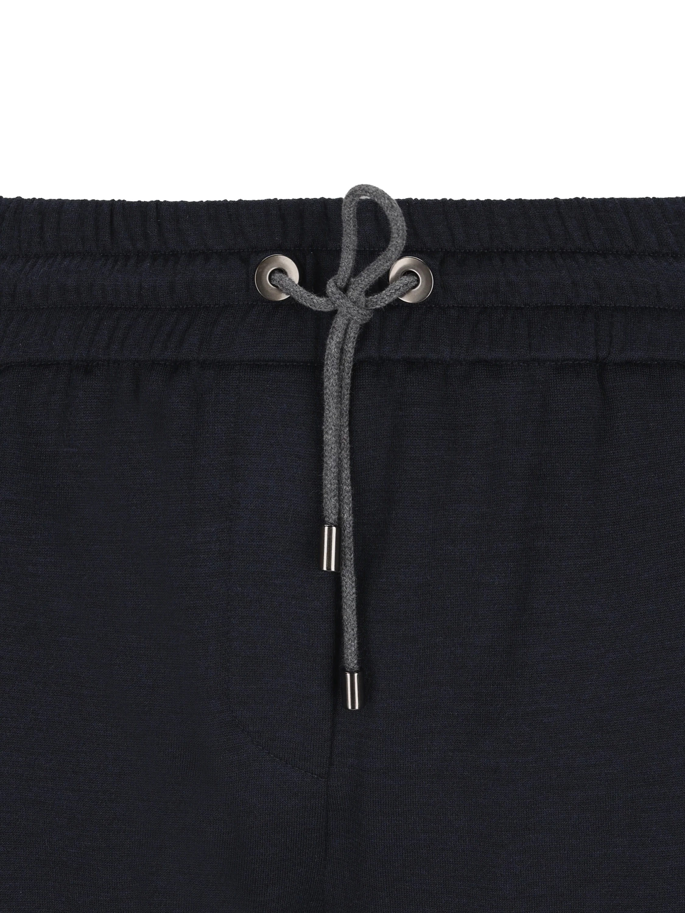 Pantaloni jogging in cotone e seta con monile MD828SB899 C8366 BRUNELLO CUCINELLI 